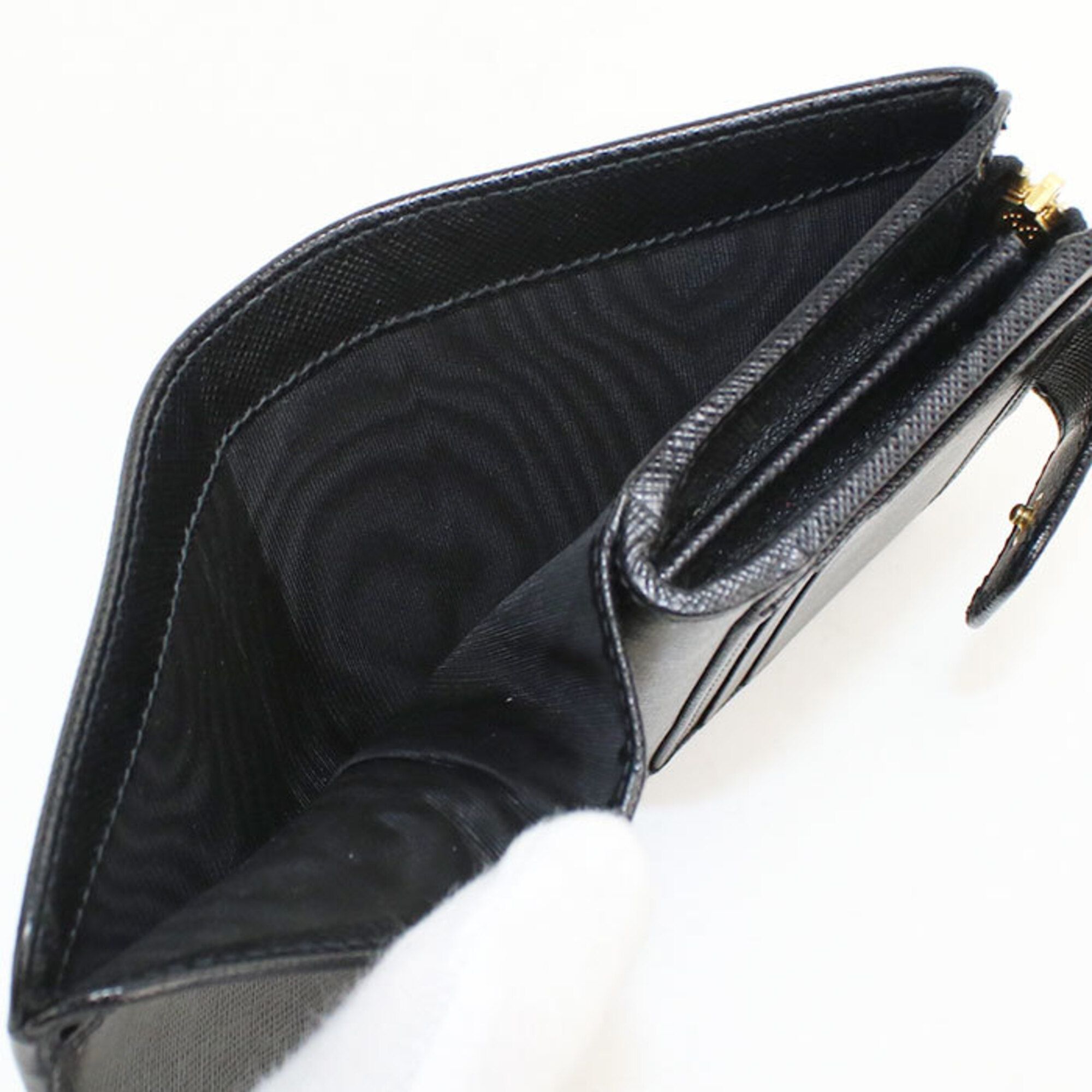 Leather Wallet (Bi-Fold) (Pre-Owned) - Prada - Modalova