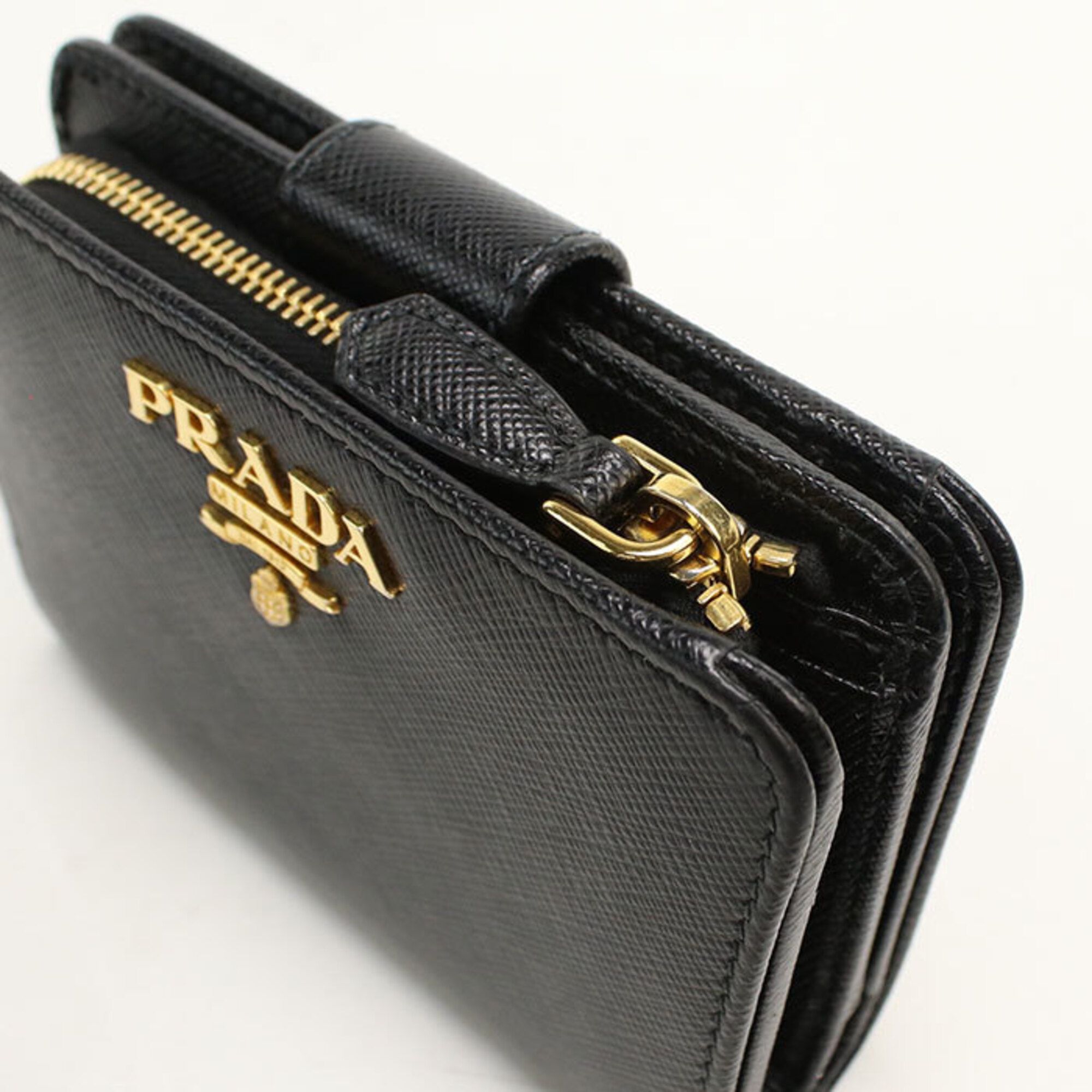 Leather Wallet (Bi-Fold) (Pre-Owned) - Prada - Modalova