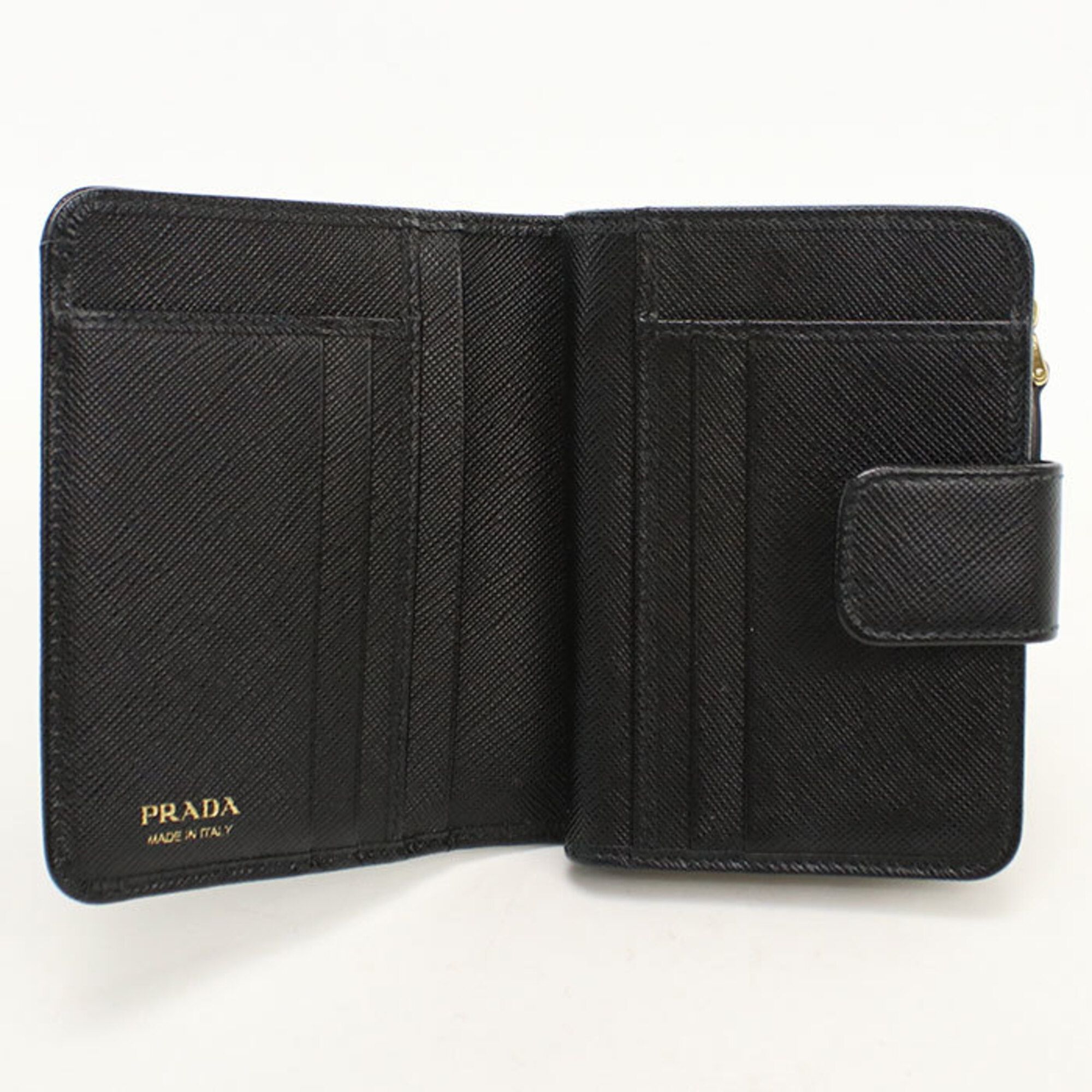 Leather Wallet (Bi-Fold) (Pre-Owned) - Prada - Modalova