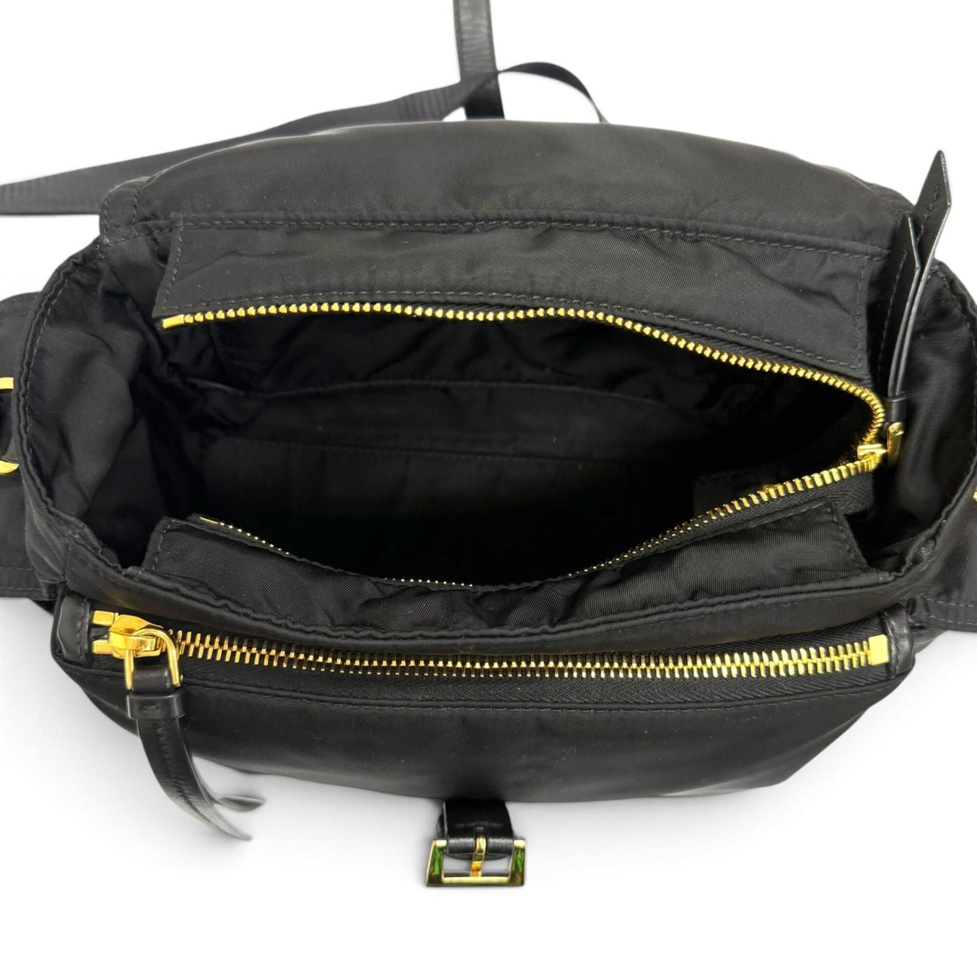 Polyamide Leather Shoulder Bag (Pre-Owned) - Prada - Modalova