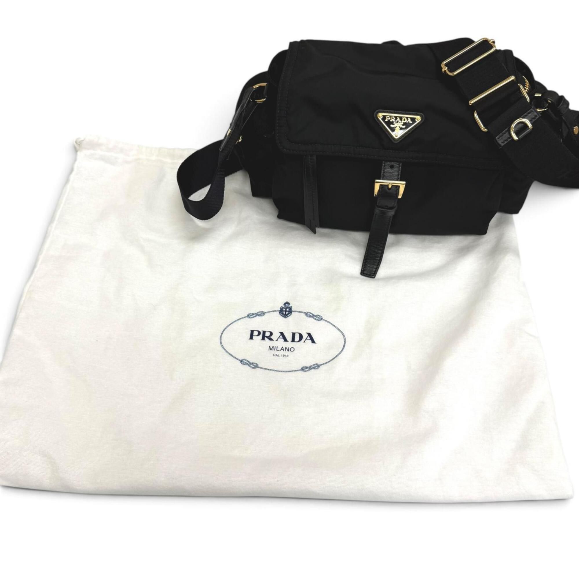 Polyamide Leather Shoulder Bag (Pre-Owned) - Prada - Modalova