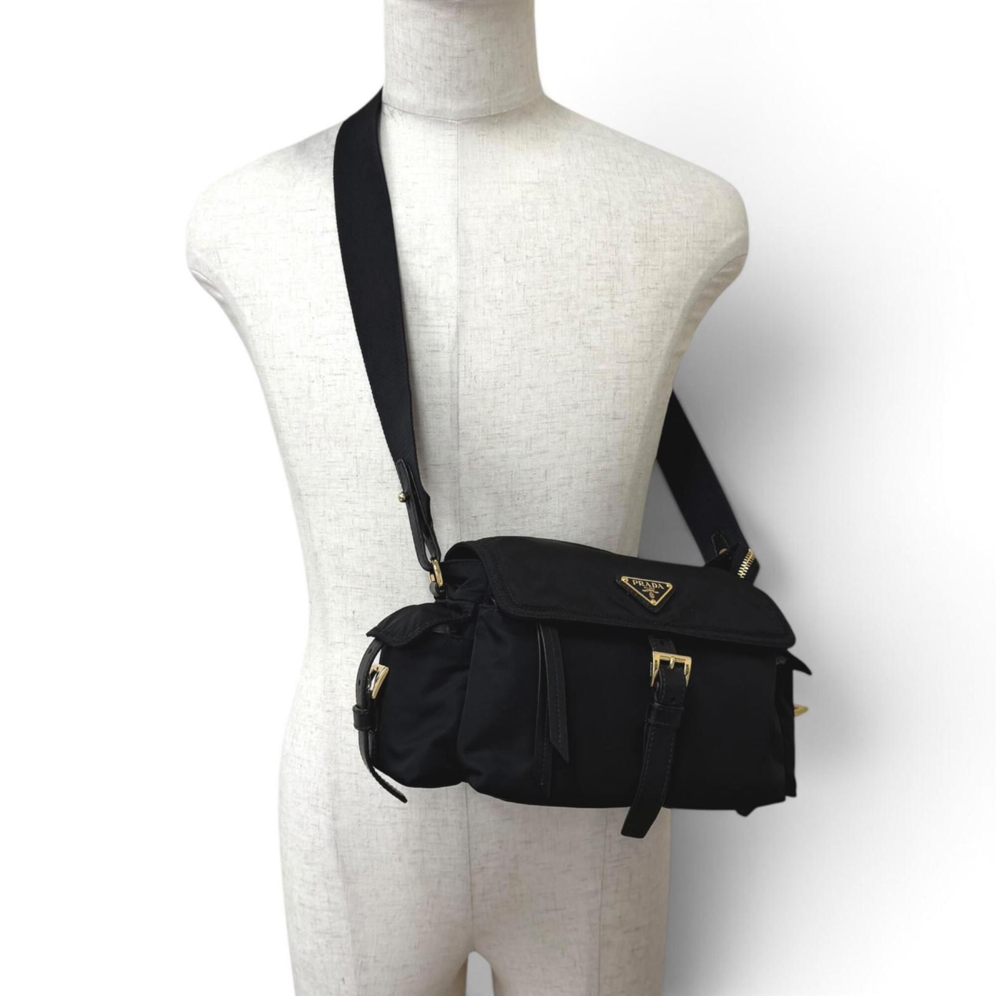 Polyamide Leather Shoulder Bag (Pre-Owned) - Prada - Modalova