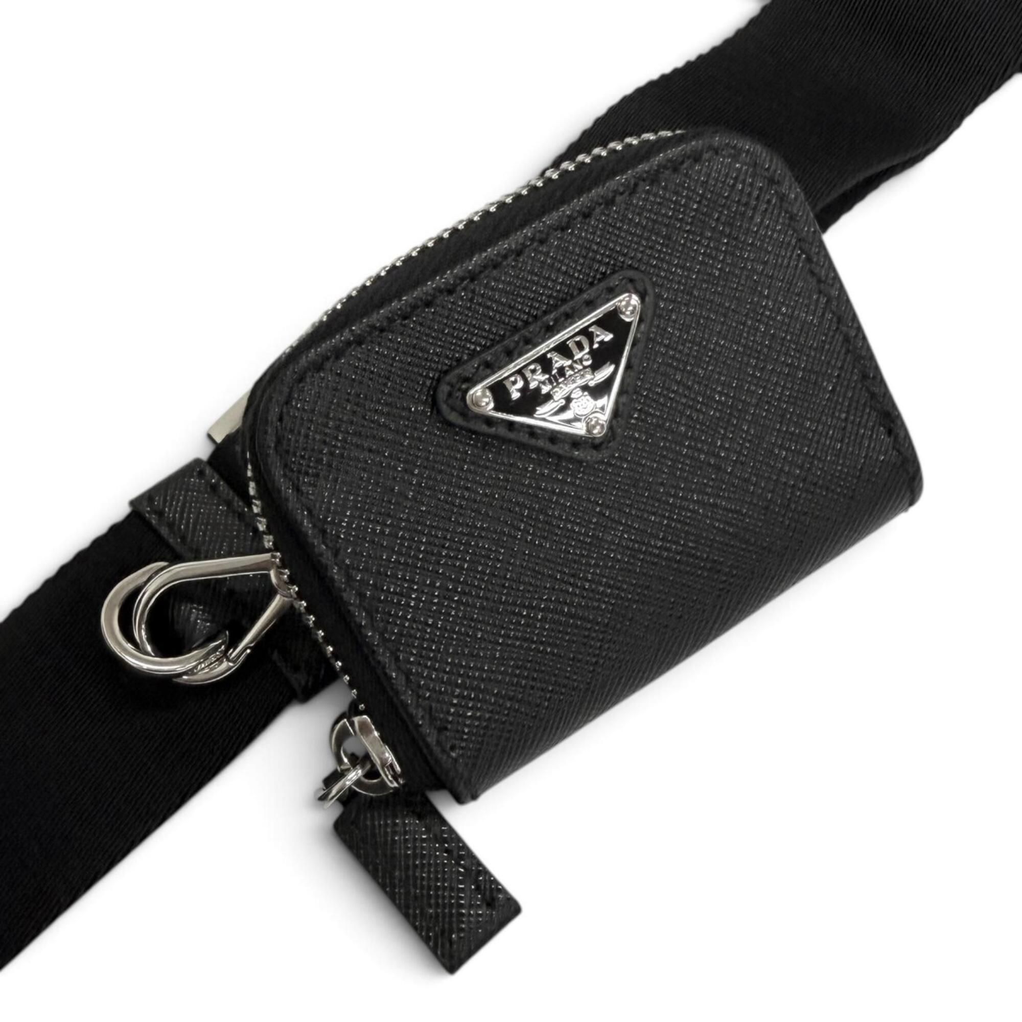 Leather Pouch Shoulder Bag (Pre-Owned) - Prada - Modalova