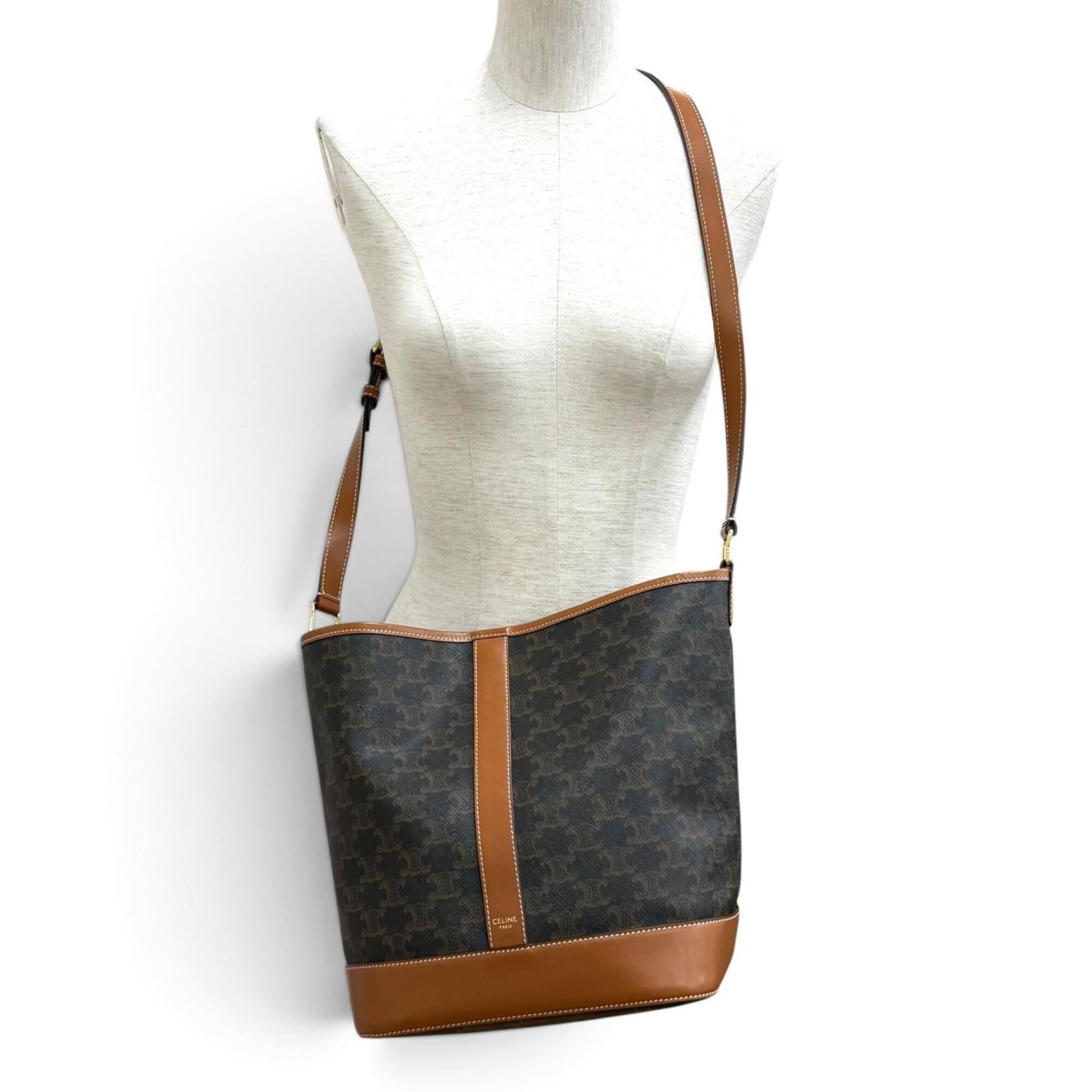 Leather Shoulder Bag (Pre-Owned) - Celine - Modalova