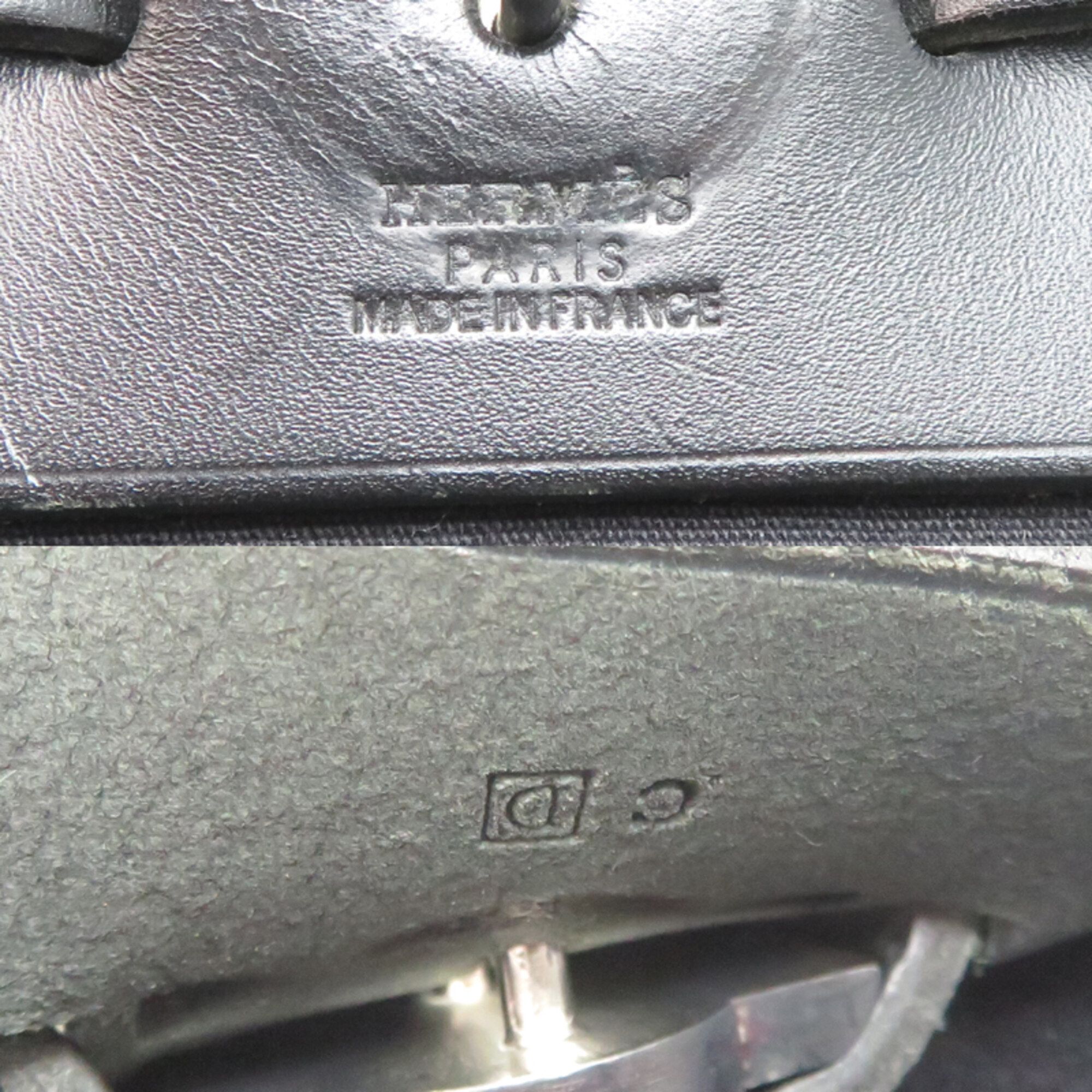 Toile Officier Handbag (Pre-Owned) - Hermes - Modalova
