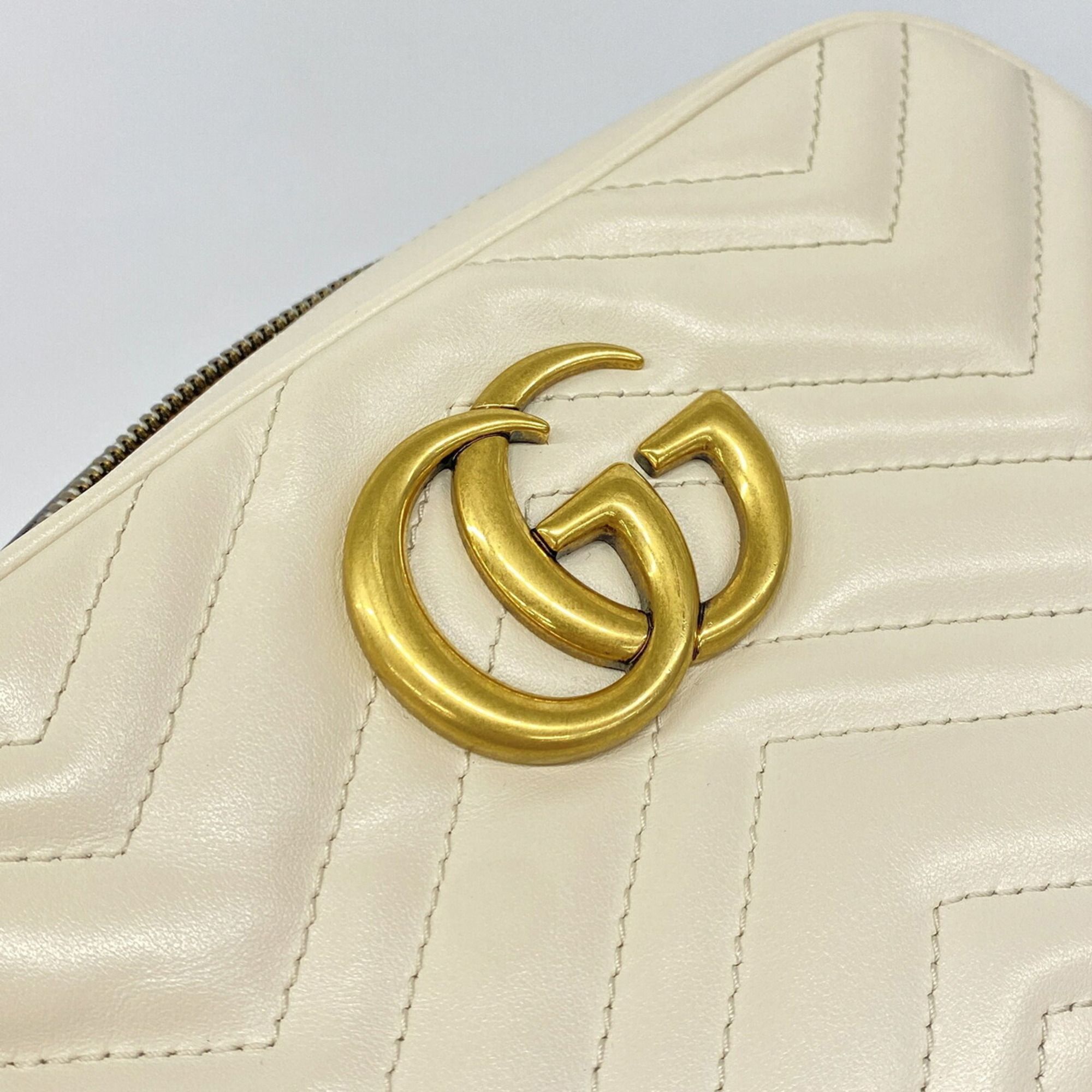 Leather Shoulder Bag (Pre-Owned) - Gucci - Modalova
