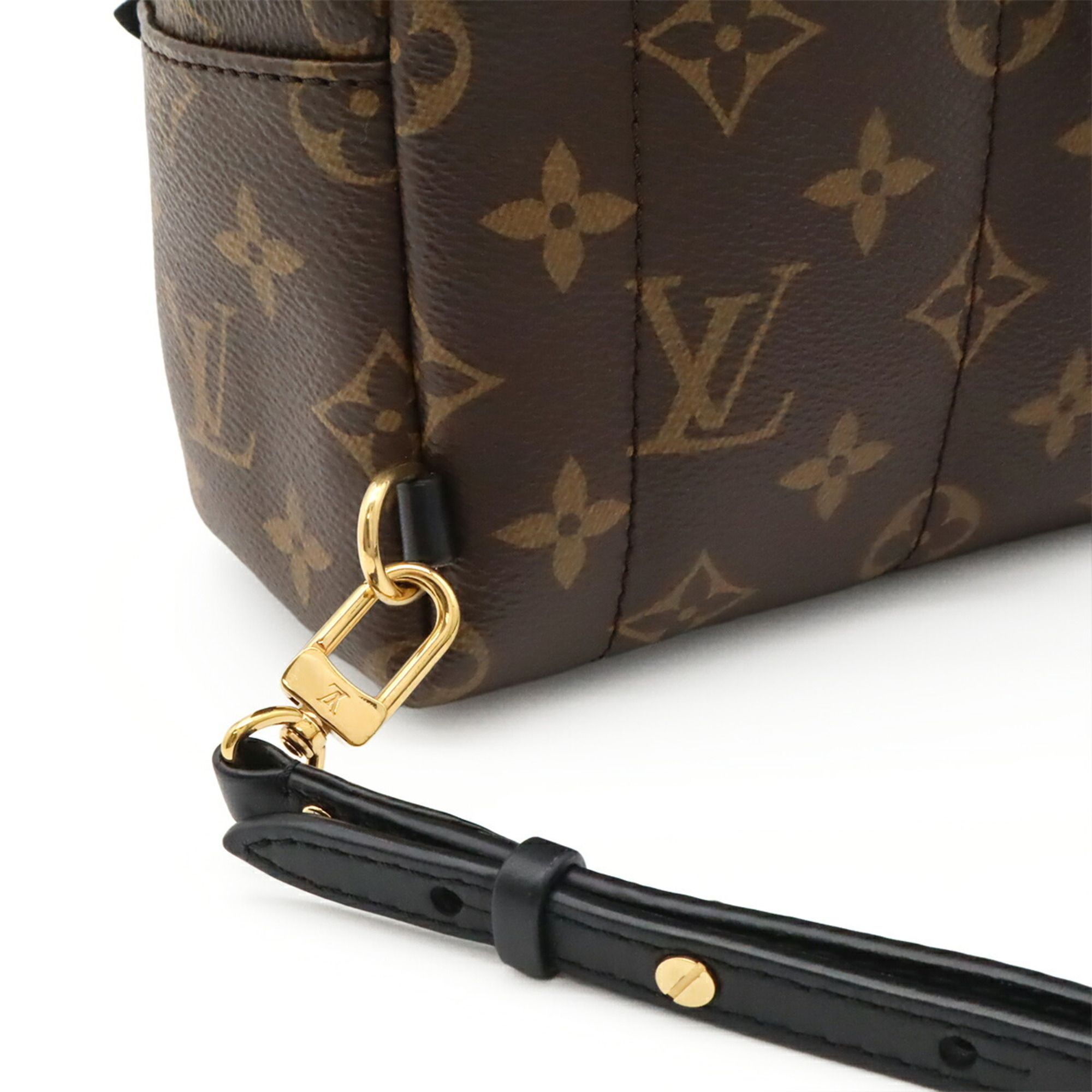 Monogram Canvas Leather Backpack Shoulder Bag (Pre-Owned) - Louis Vuitton - Modalova