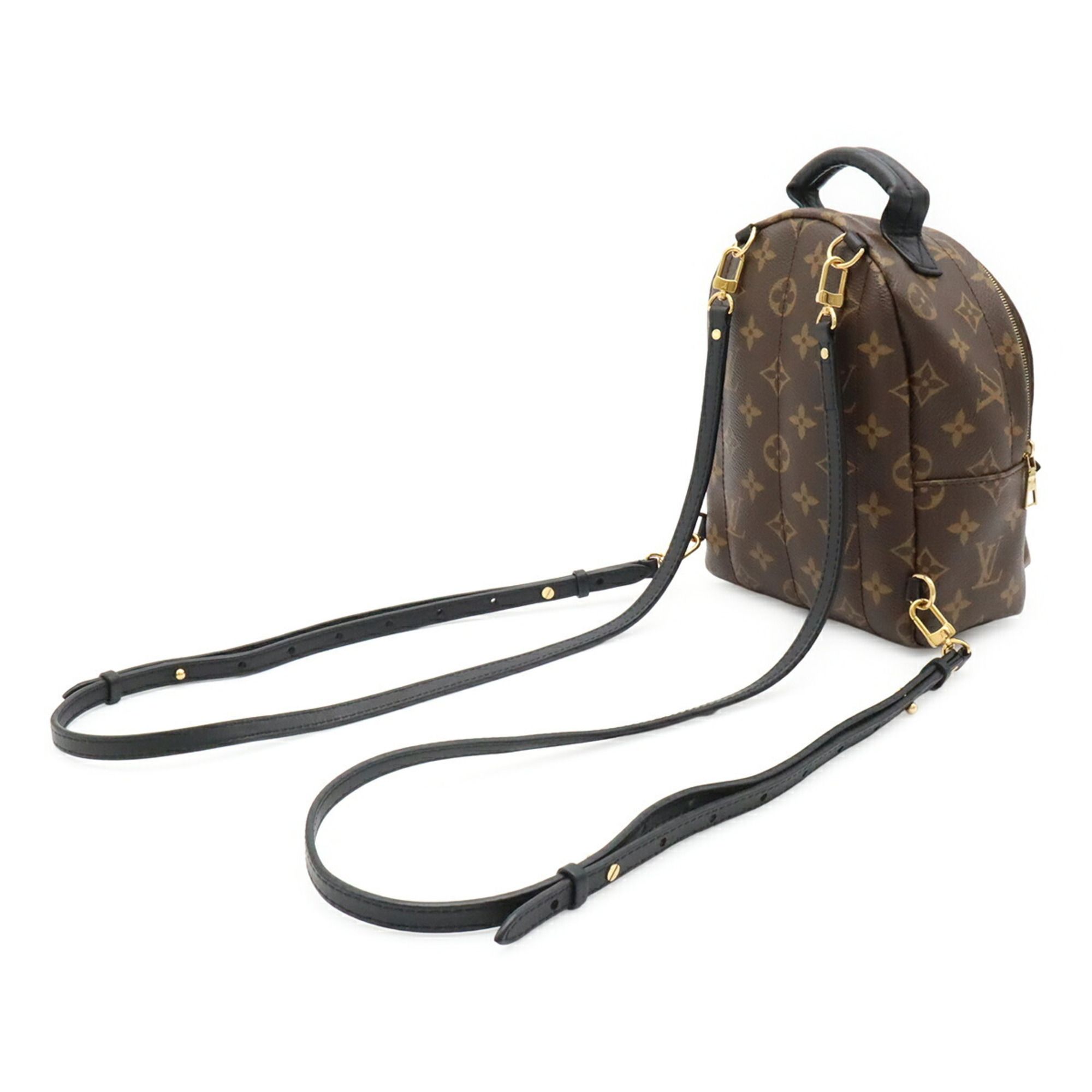 Monogram Canvas Leather Backpack Shoulder Bag (Pre-Owned) - Louis Vuitton - Modalova