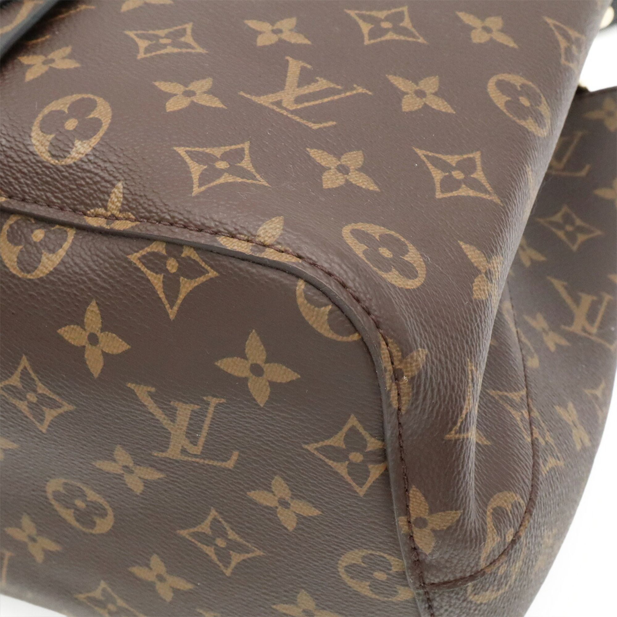 Monogram Canvas Leather Shoulder Bag (Pre-Owned) - Louis Vuitton - Modalova