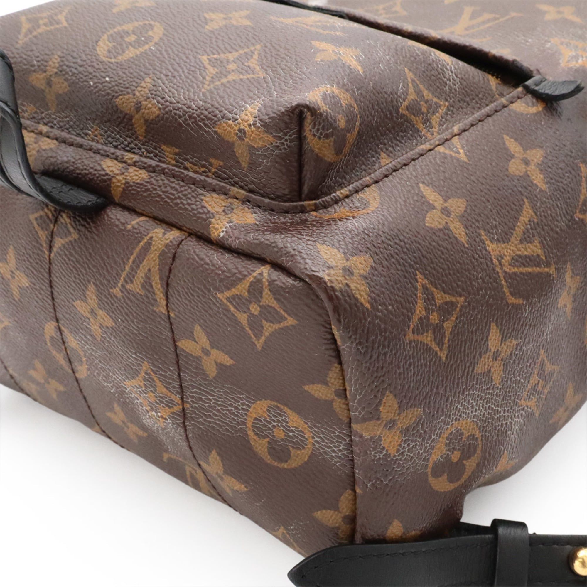 Monogram Canvas Leather Backpack Shoulder Bag (Pre-Owned) - Louis Vuitton - Modalova