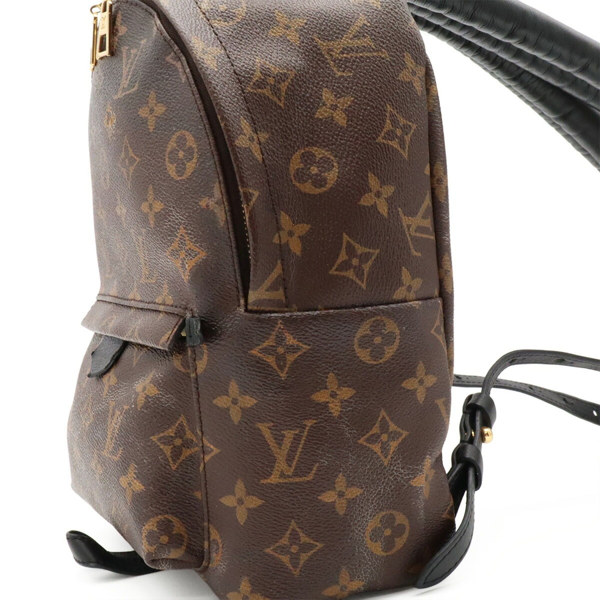 Monogram Canvas Leather Backpack Shoulder Bag (Pre-Owned) - Louis Vuitton - Modalova
