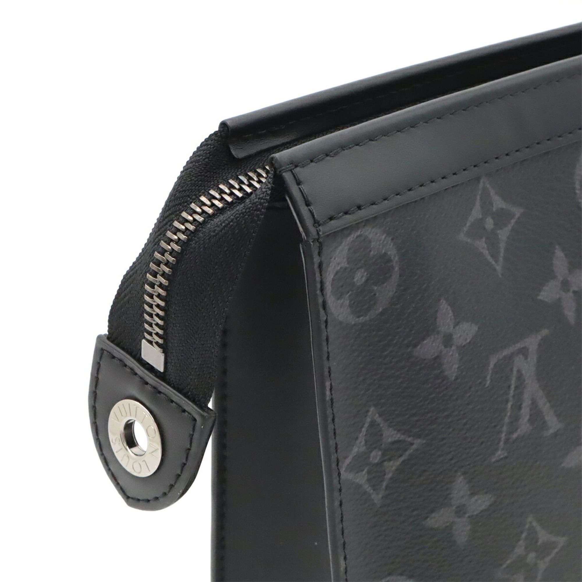 Monogram Eclipse Canvas Clutch Bag Pochette (Pre-Owned) - Louis Vuitton - Modalova