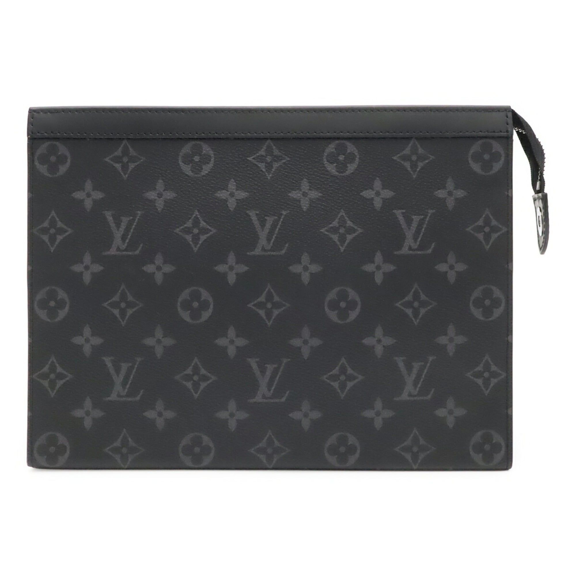 Monogram Eclipse Canvas Clutch Bag Pochette (Pre-Owned) - Louis Vuitton - Modalova