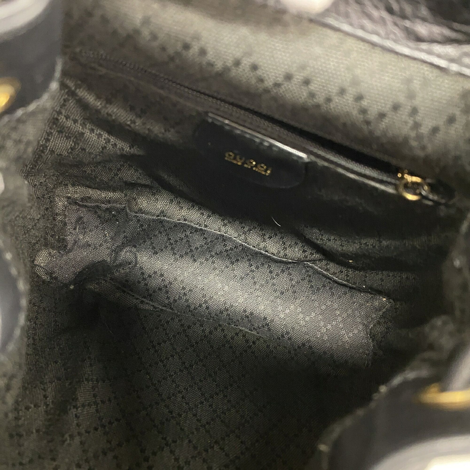 Leather Backpack (Pre-Owned) - Gucci - Modalova