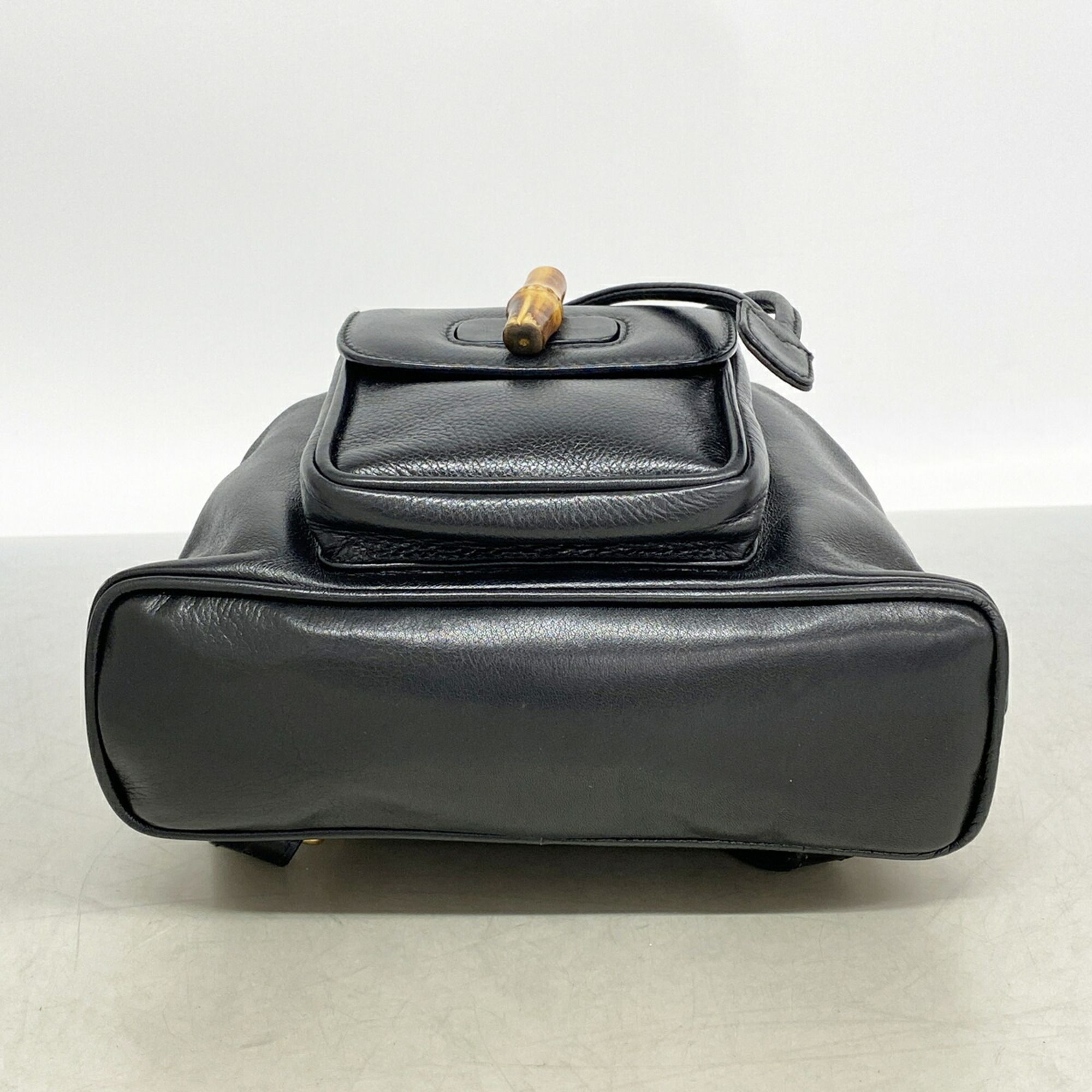 Leather Backpack (Pre-Owned) - Gucci - Modalova