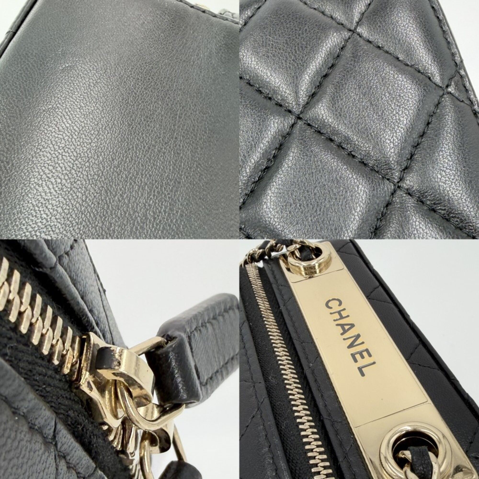 Matelasse Leather Pochette Shoulder Bag (Pre-Owned) - Chanel - Modalova