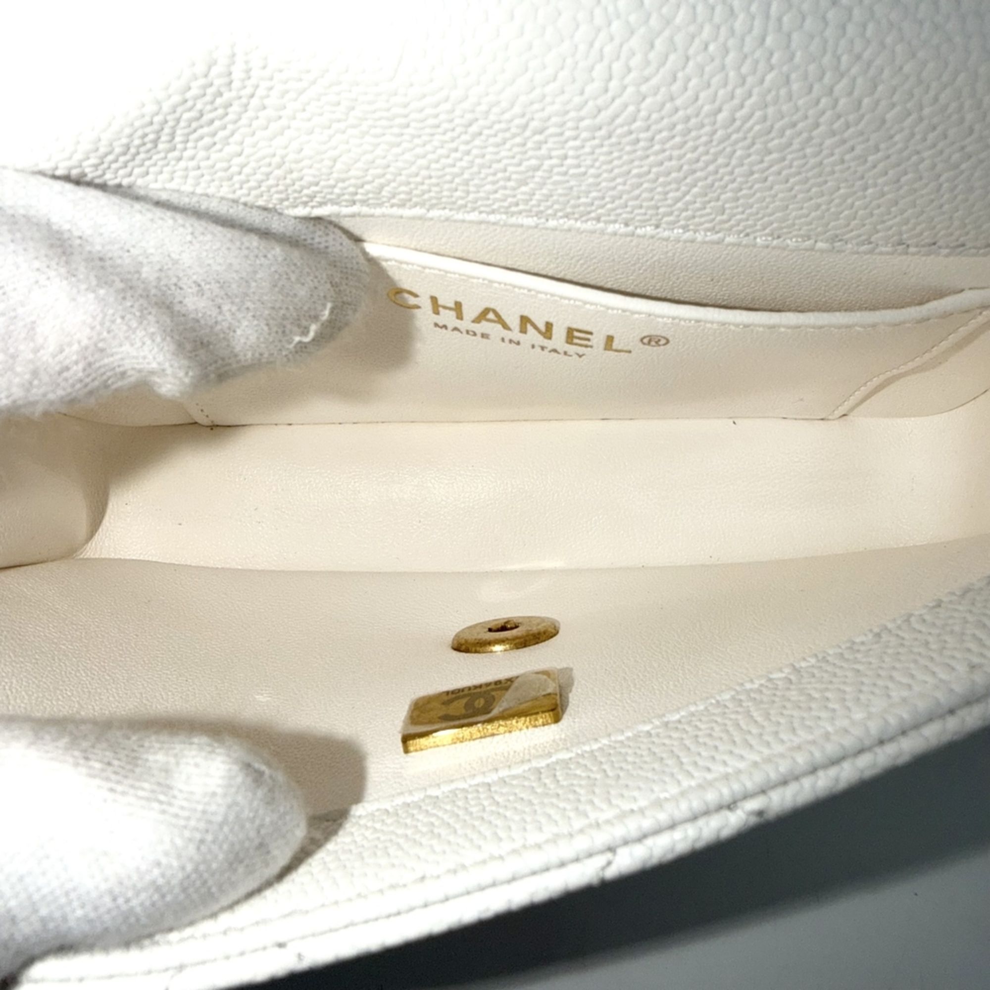 Grained Calfskin Shoulder Bag (Pre-Owned) - Chanel - Modalova