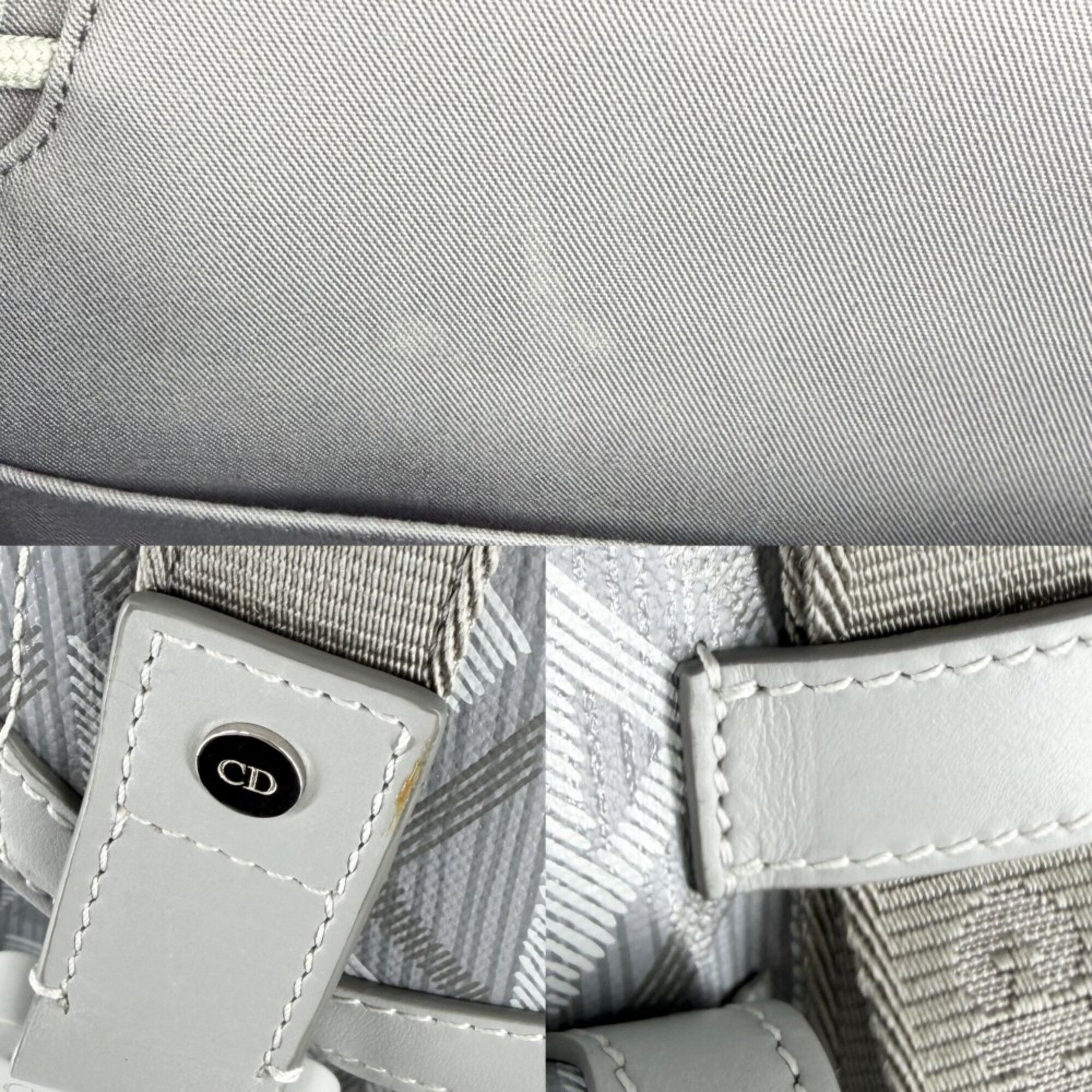 Coated Canvas Leather Backpack (Pre-Owned) - Christian Dior - Modalova
