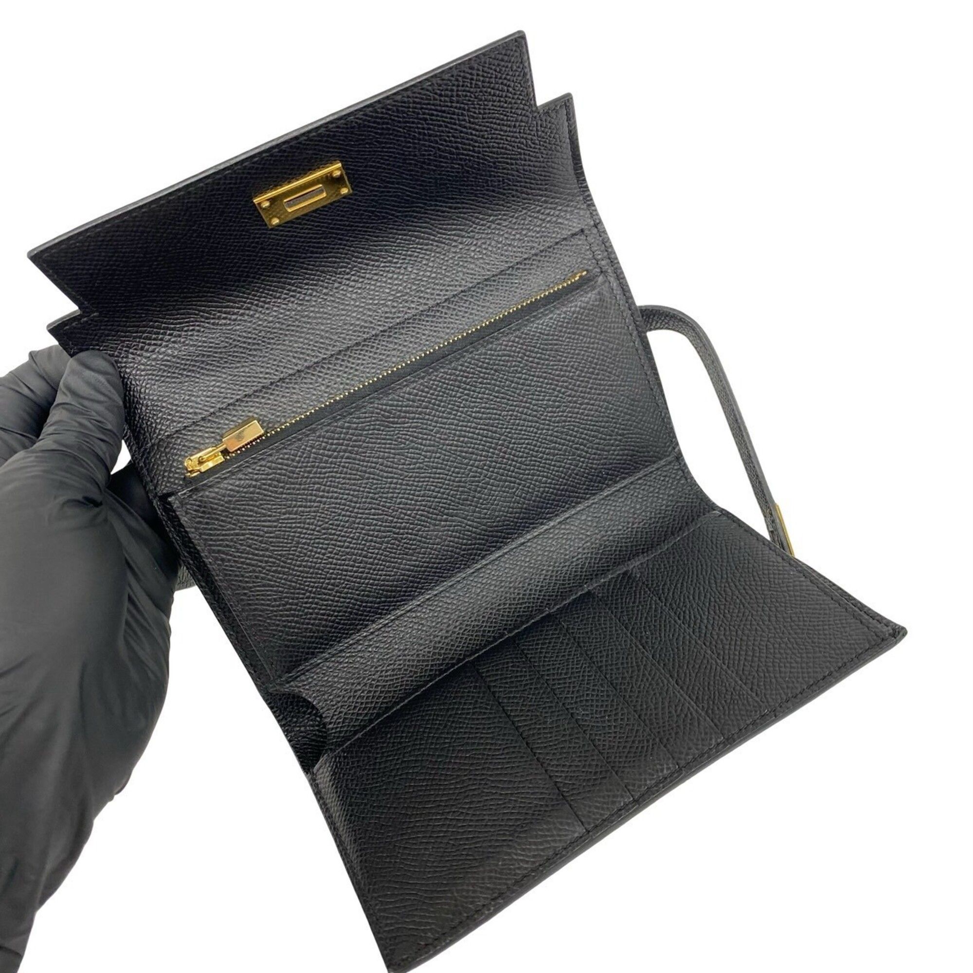 Epsom Leather Wallet (Tri-Fold) (Pre-Owned) - Hermes - Modalova