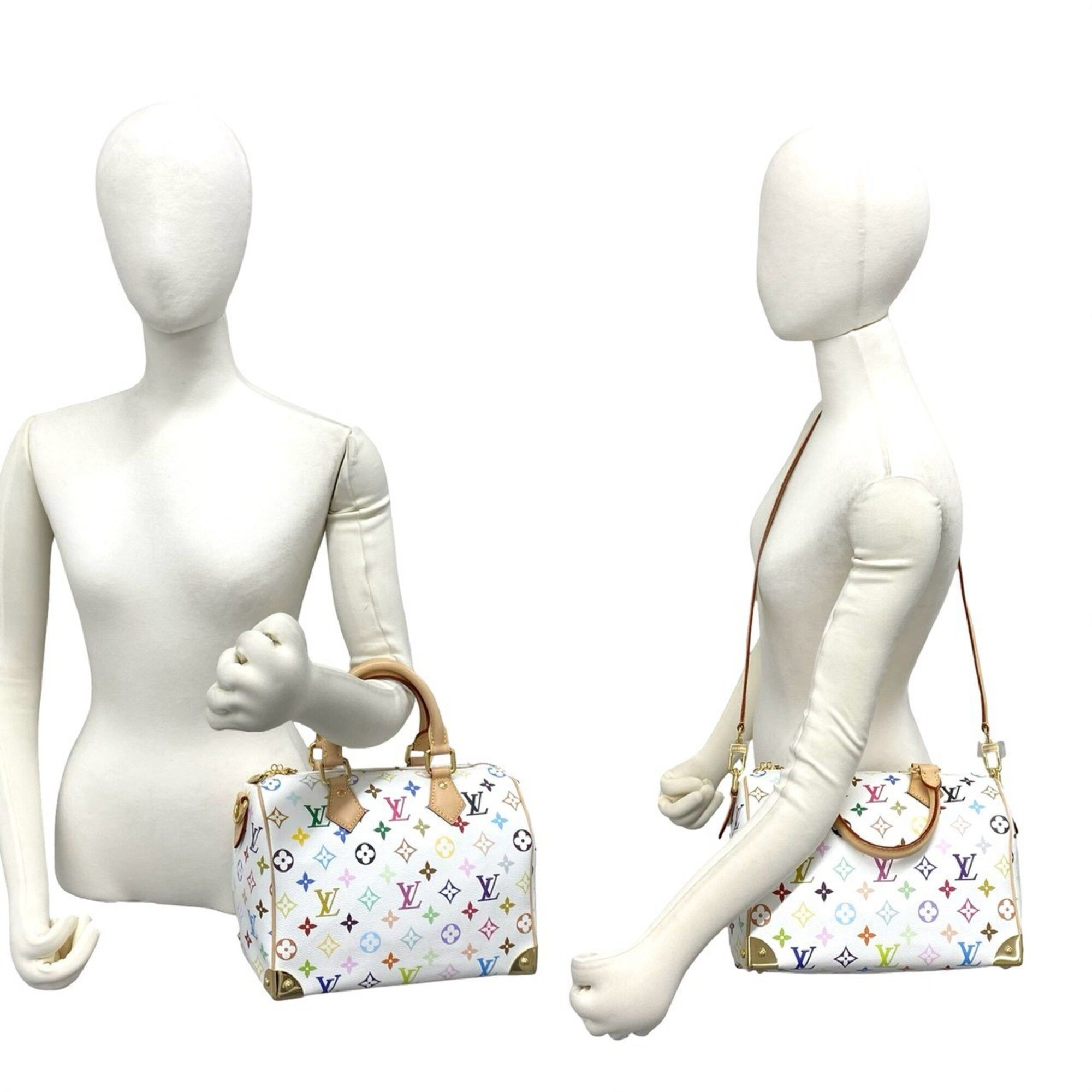 Pvc Leather Handbag Shoulder Bag (Pre-Owned) - Louis Vuitton - Modalova