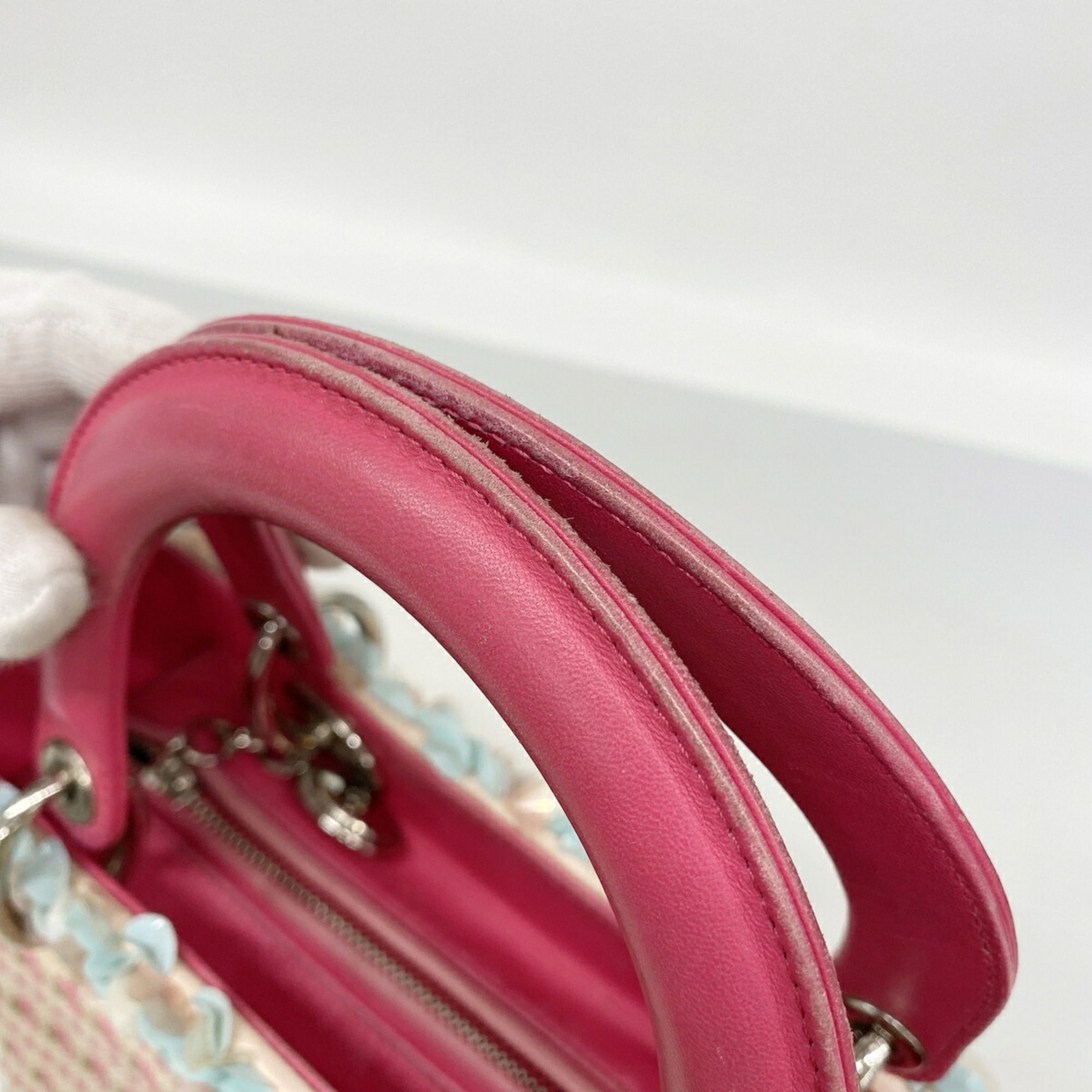 Canvas Leather Handbag (Pre-Owned) - Christian Dior - Modalova