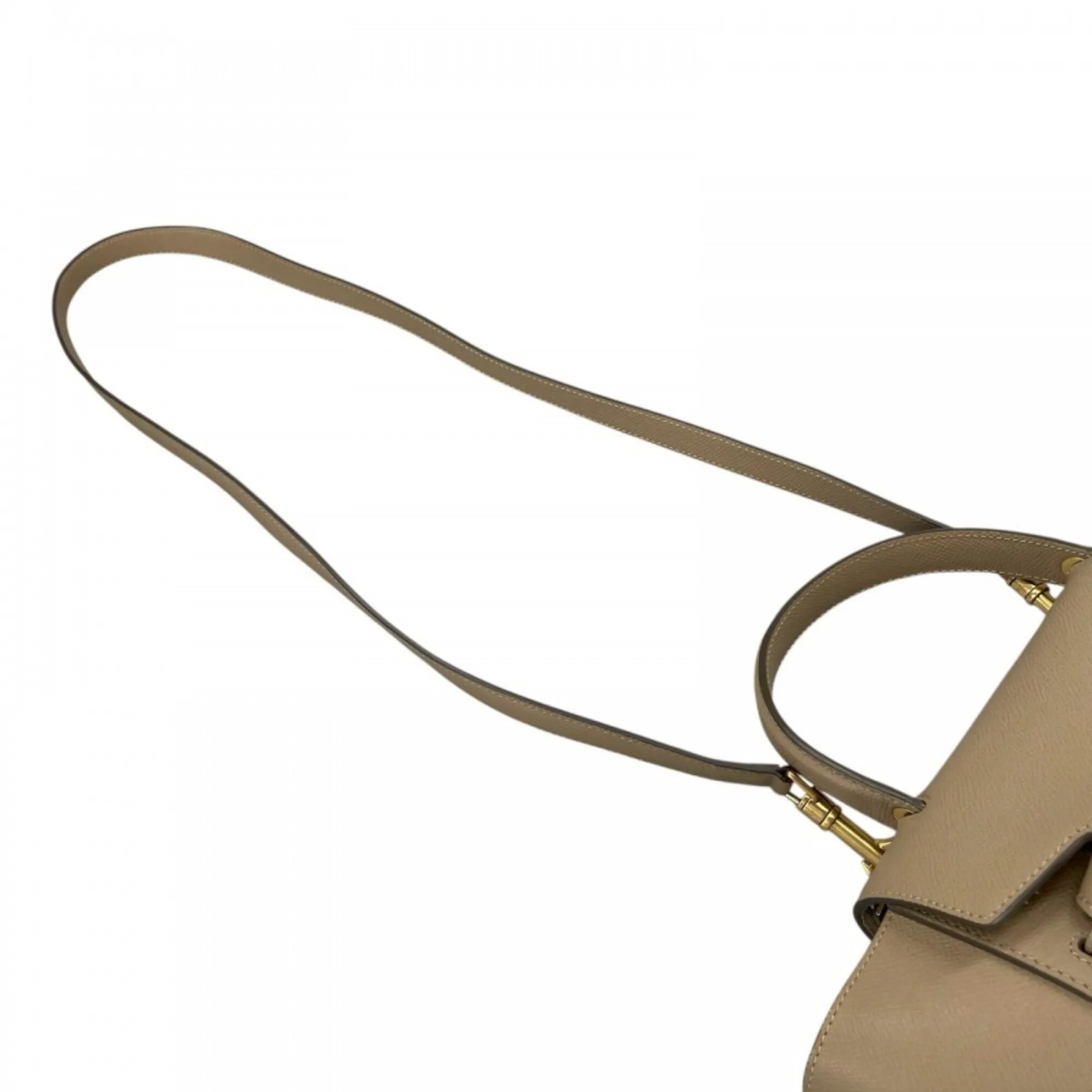 Gold Leather Handbag (Pre-Owned) - Celine - Modalova