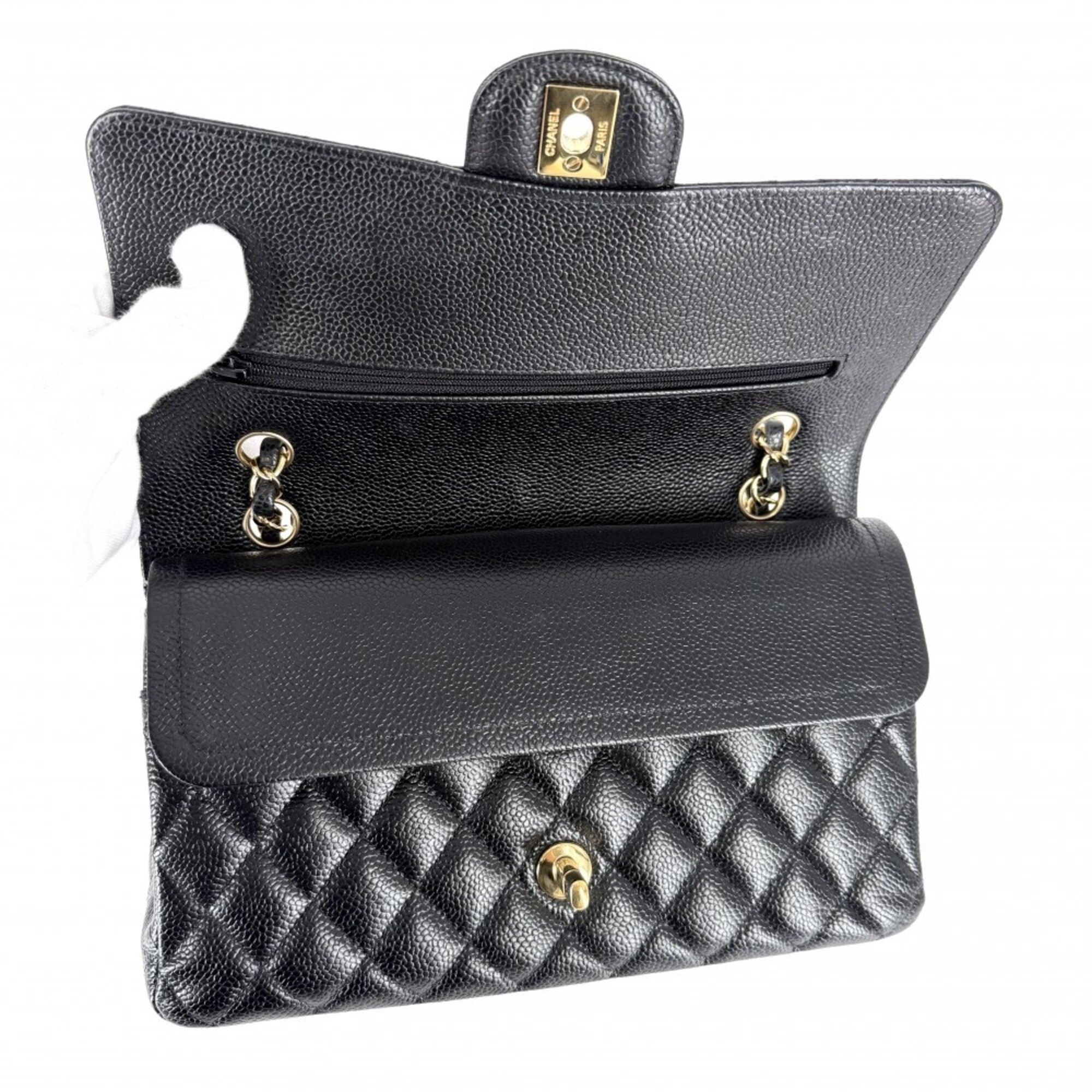 Grained Calfskin Shoulder Bag (Pre-Owned) - Chanel - Modalova