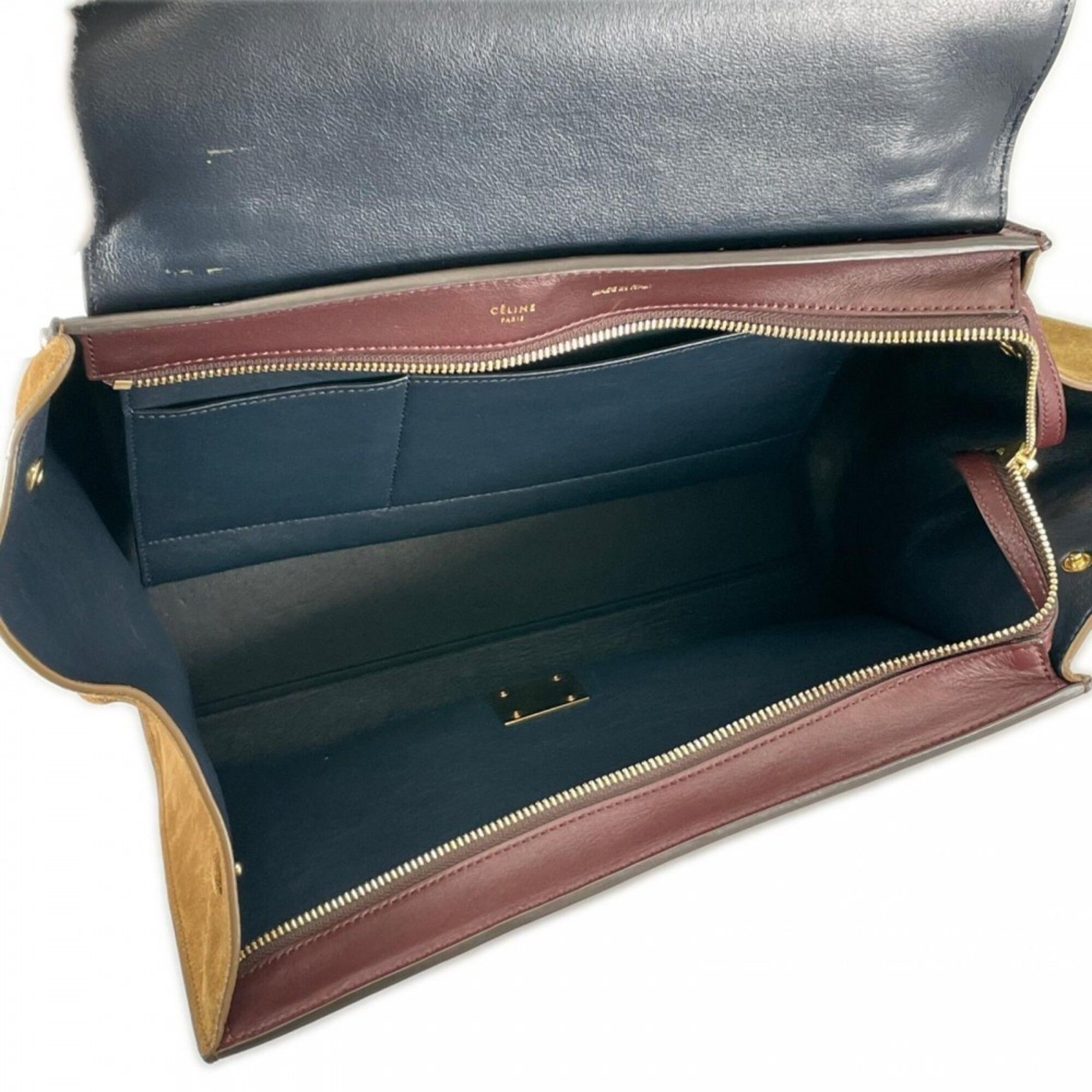 Leather Handbag (Pre-Owned) - Celine - Modalova