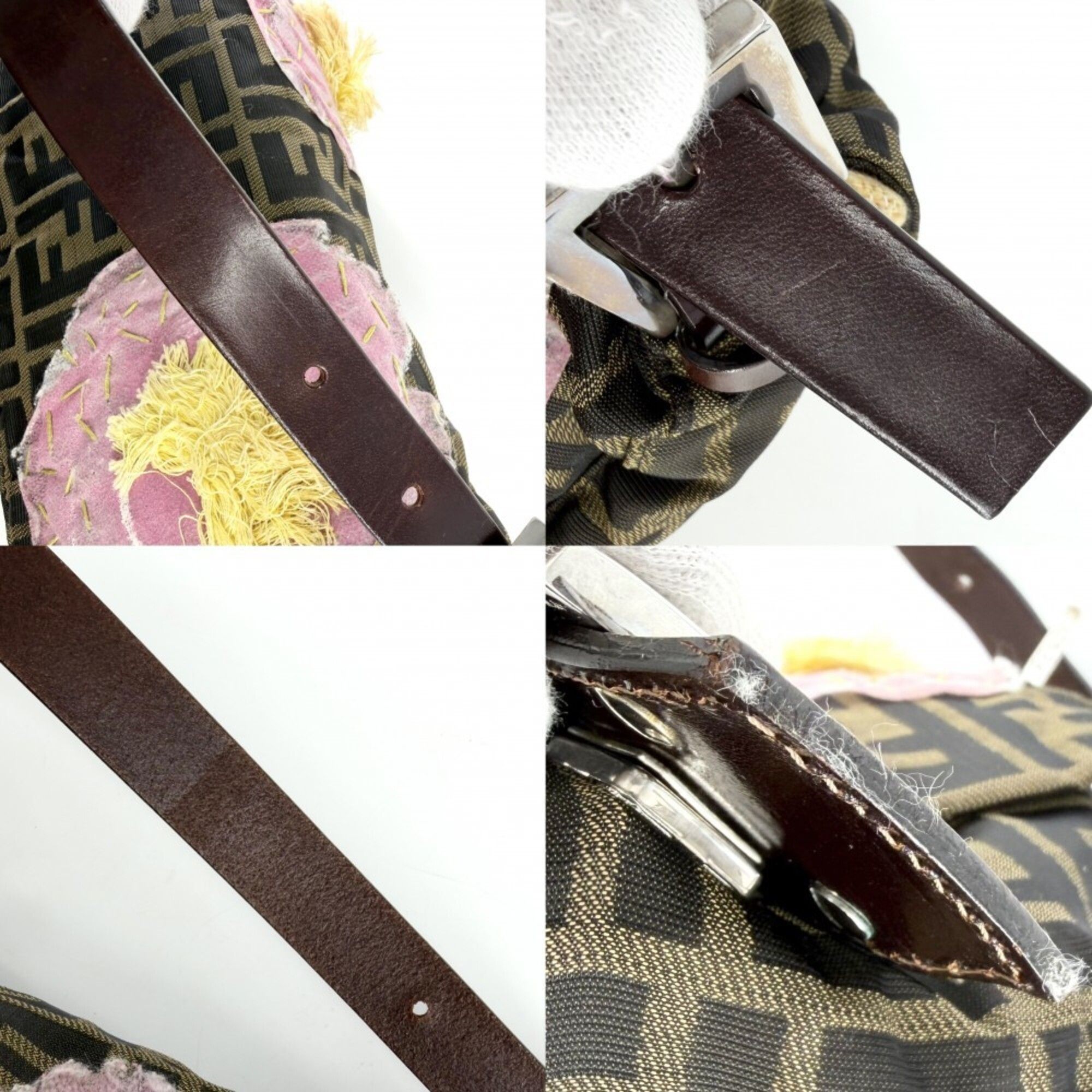 Nylon Canvas Handbag (Pre-Owned) - Fendi - Modalova