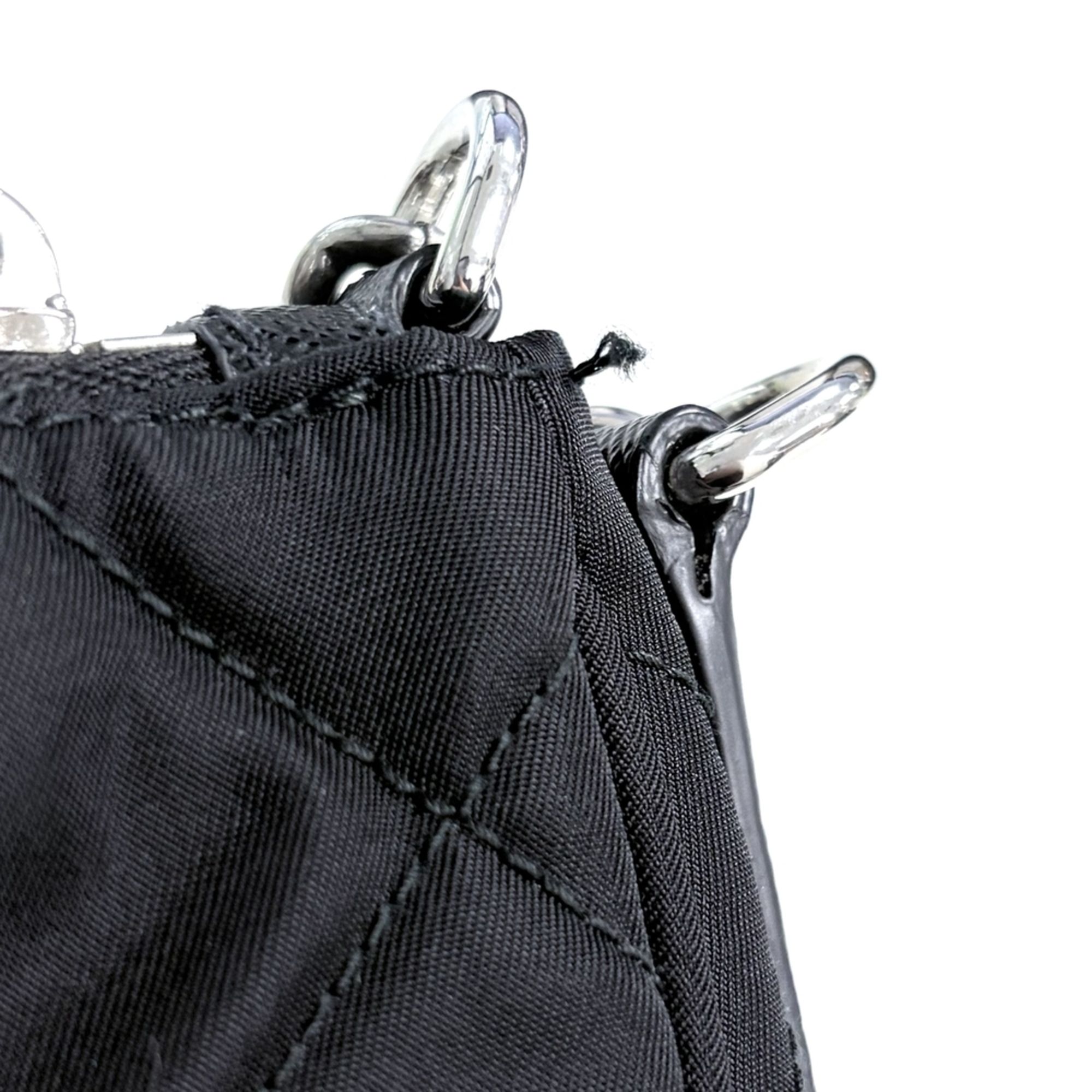 Nylon Leather Handbag Shoulder Bag (Pre-Owned) - Prada - Modalova