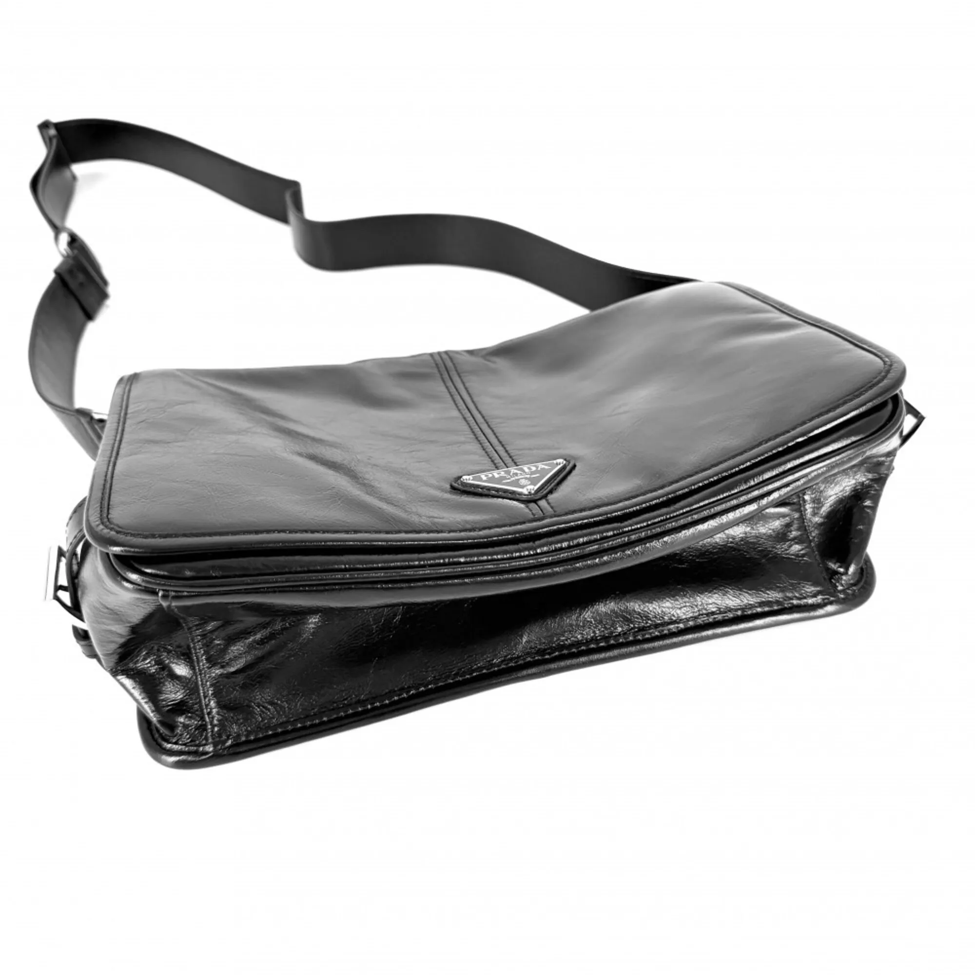 Leather Shoulder Bag (Pre-Owned) - Prada - Modalova