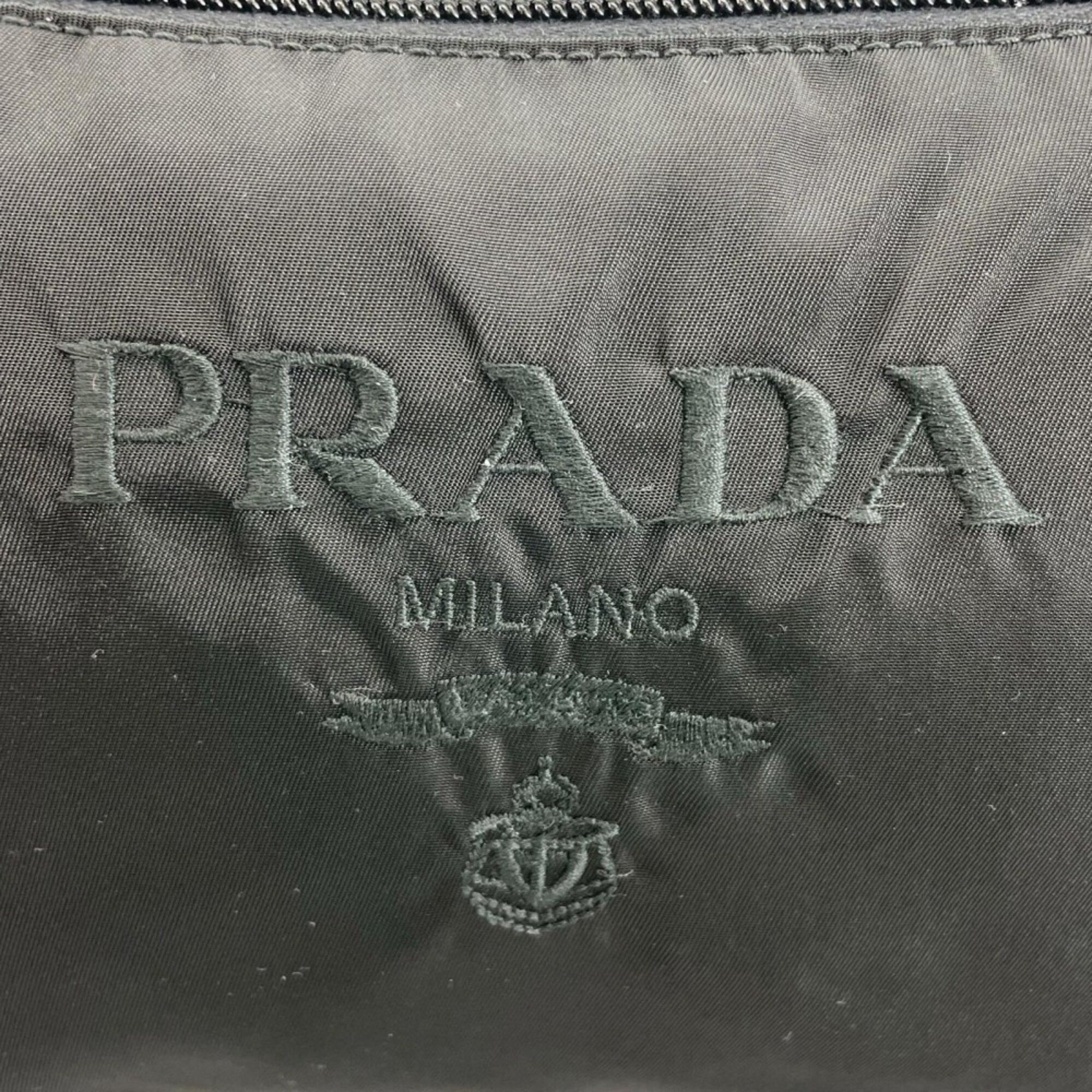Prada Black Nylon Pouch (Pre-Owned) - Prada - Modalova