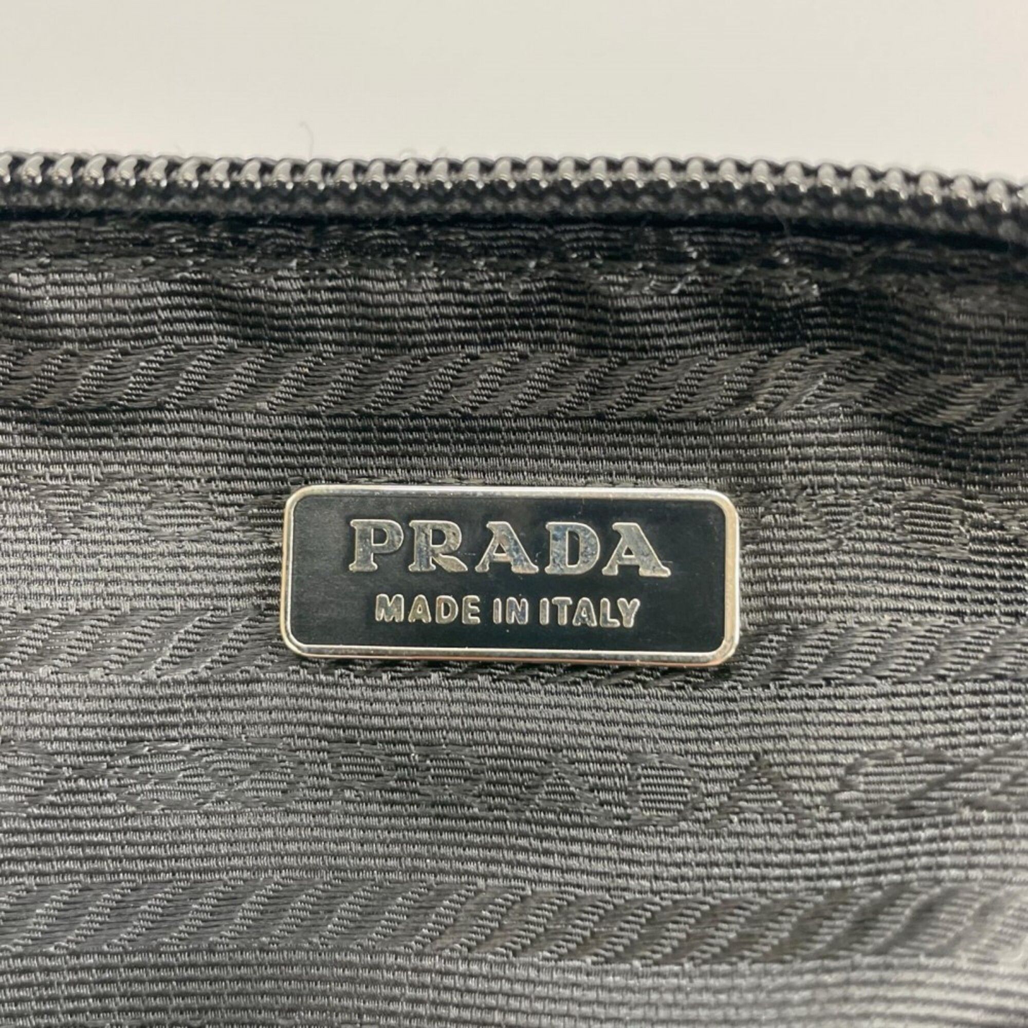 Prada Black Nylon Pouch (Pre-Owned) - Prada - Modalova