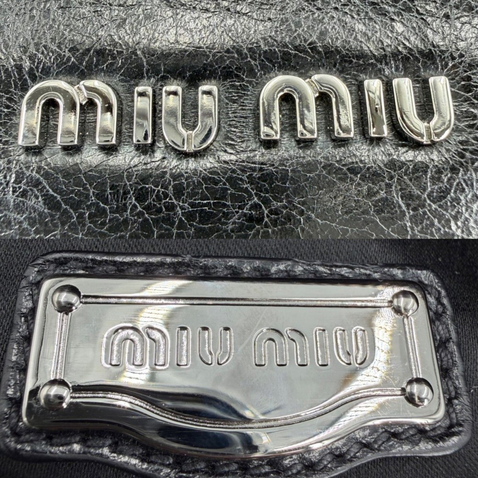 Leather Handbag (Pre-Owned) - Miu Miu - Modalova