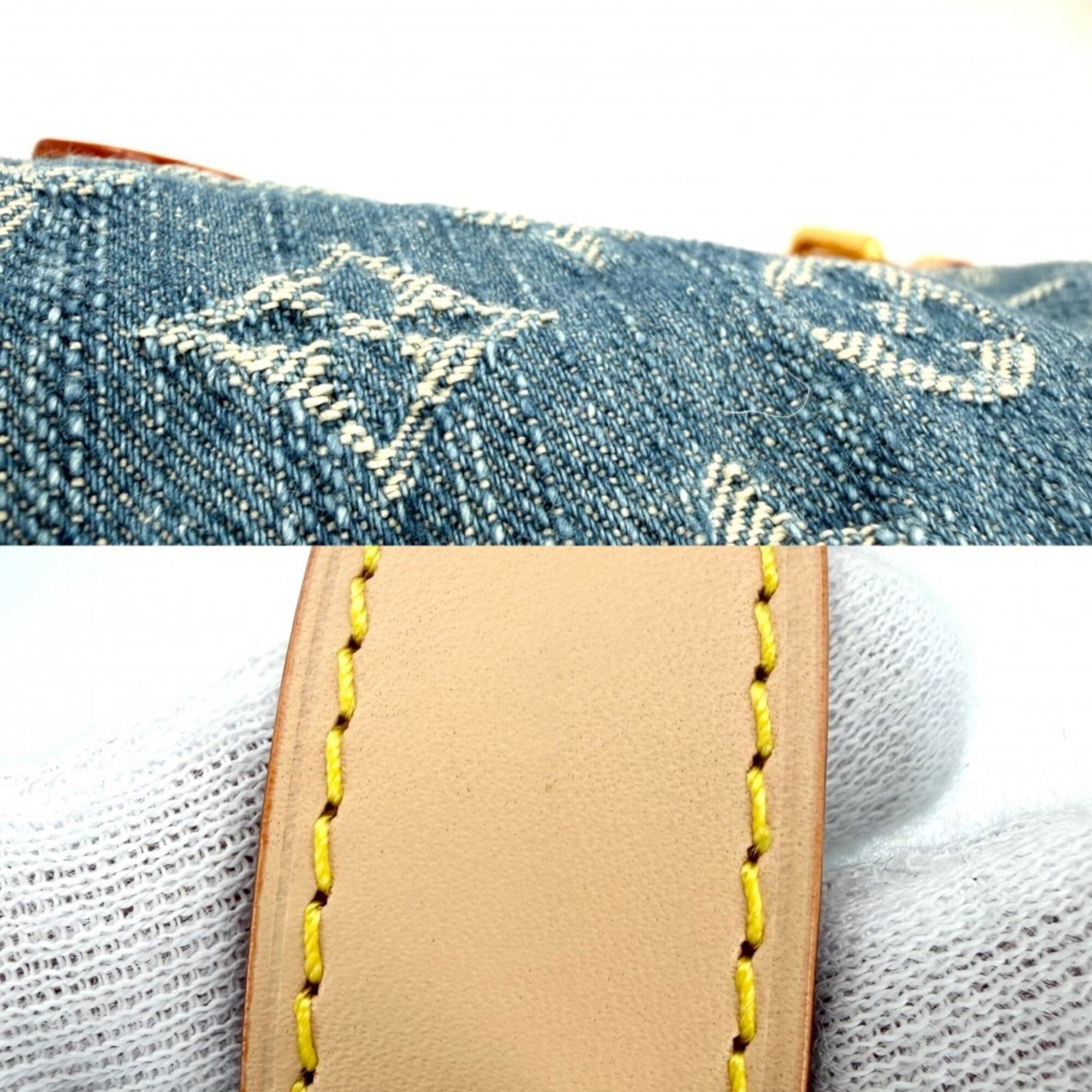 Denim Handbag Pochette (Pre-Owned) - Louis Vuitton - Modalova