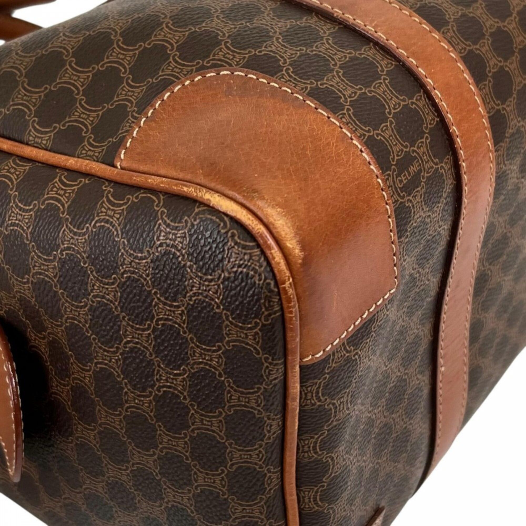 Leather Boston Bag (Pre-Owned) - Celine - Modalova