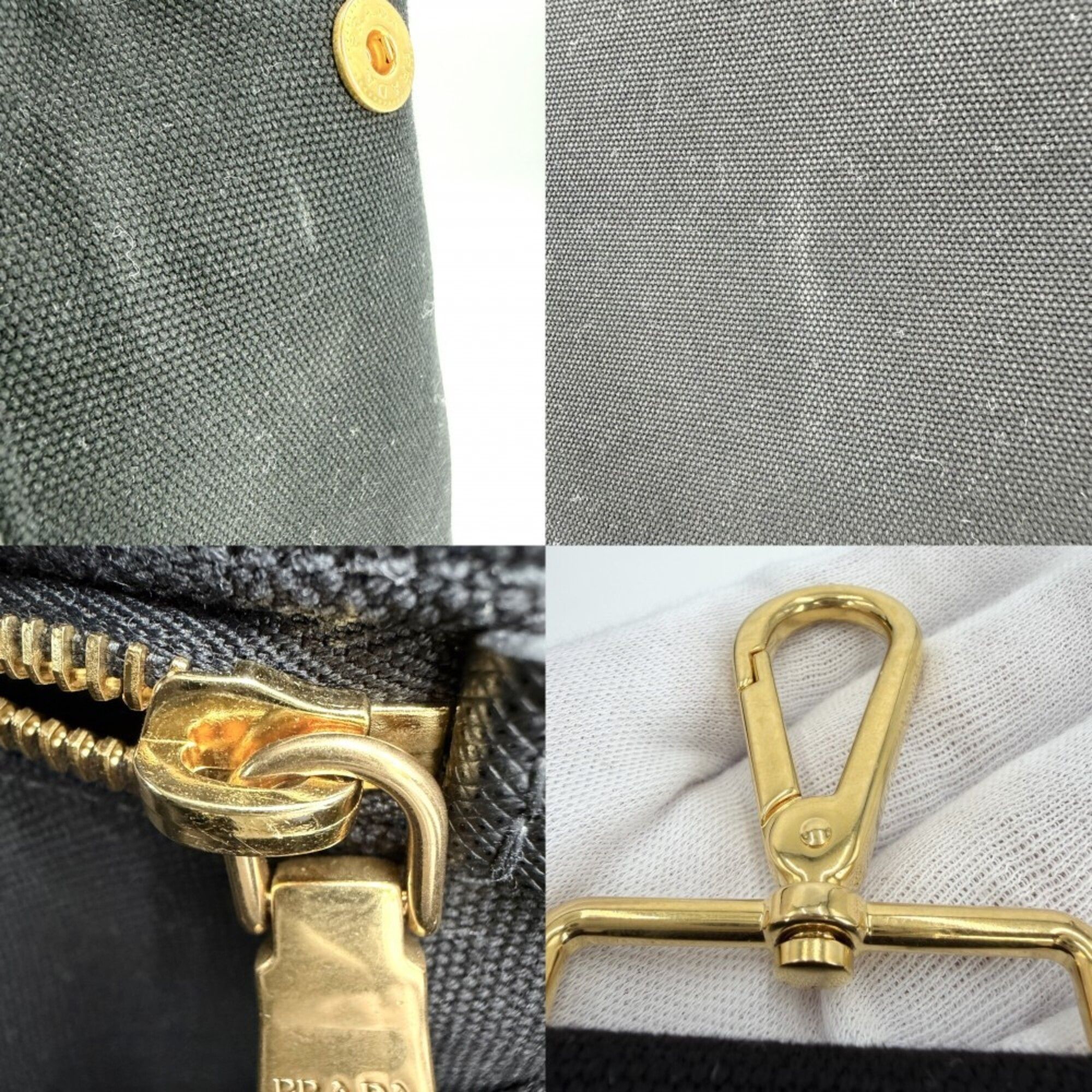 Canvas Handbag Shoulder Bag Tote Bag (Pre-Owned) - Prada - Modalova