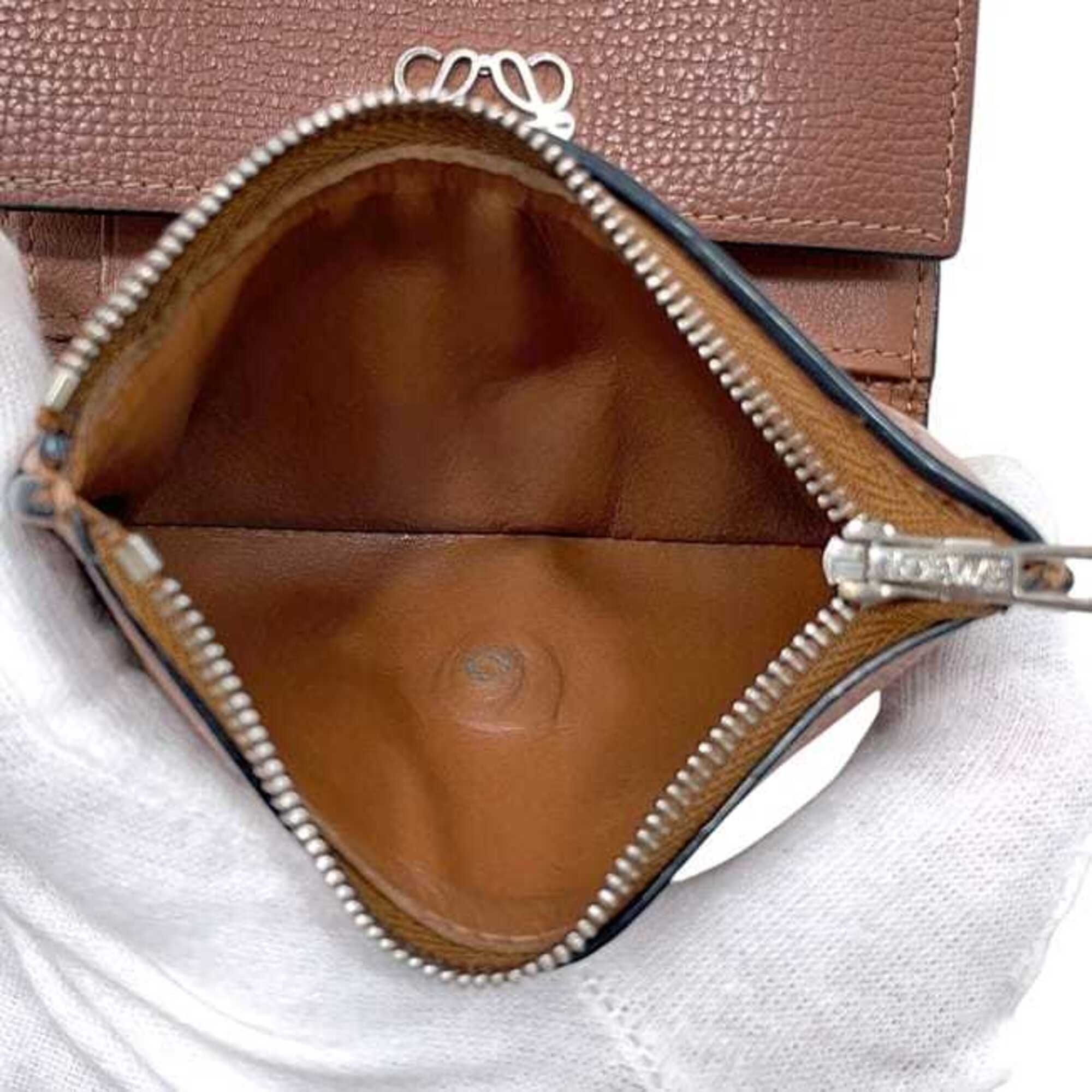 Leather Wallet (Tri-Fold) (Pre-Owned) - Loewe - Modalova