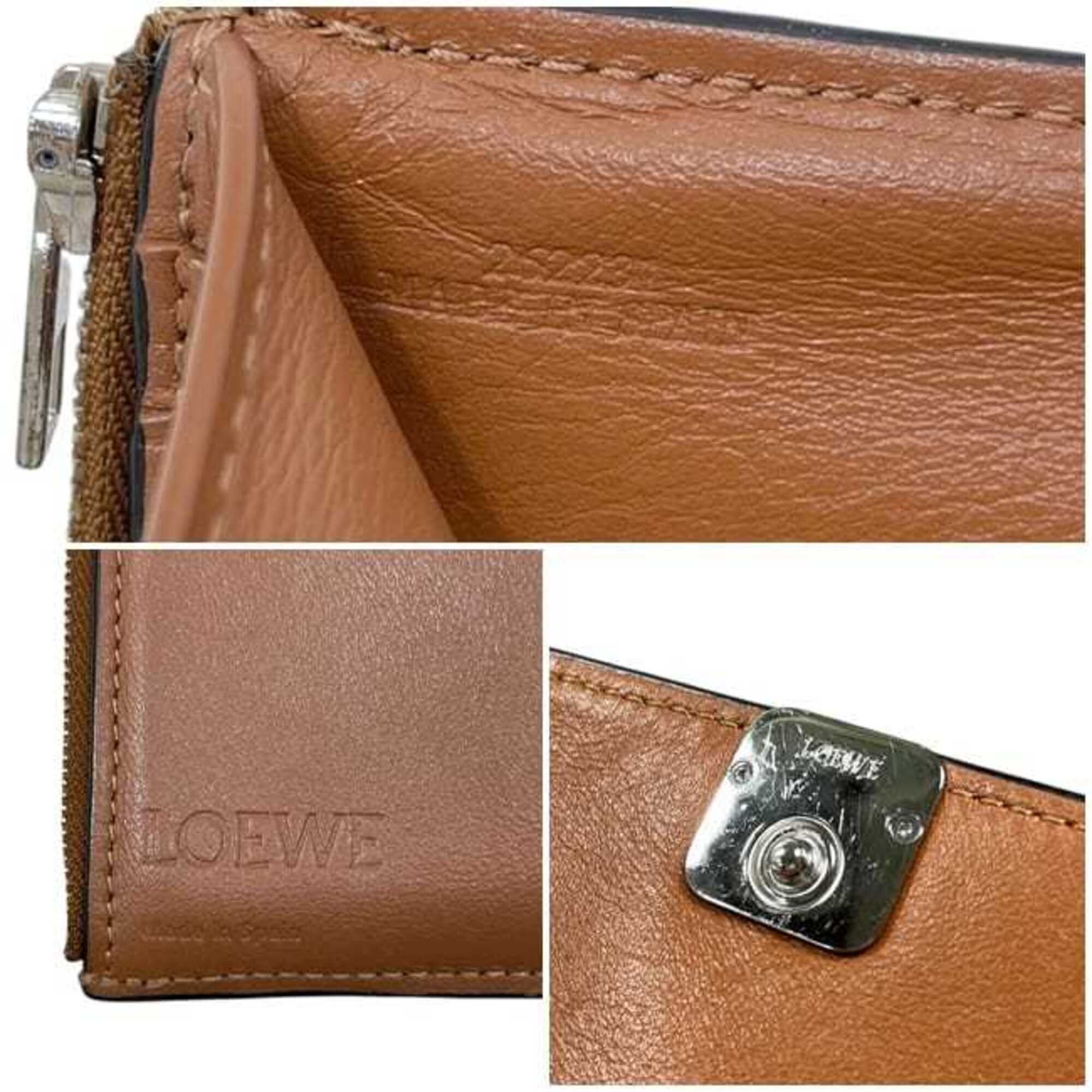 Leather Wallet (Tri-Fold) (Pre-Owned) - Loewe - Modalova
