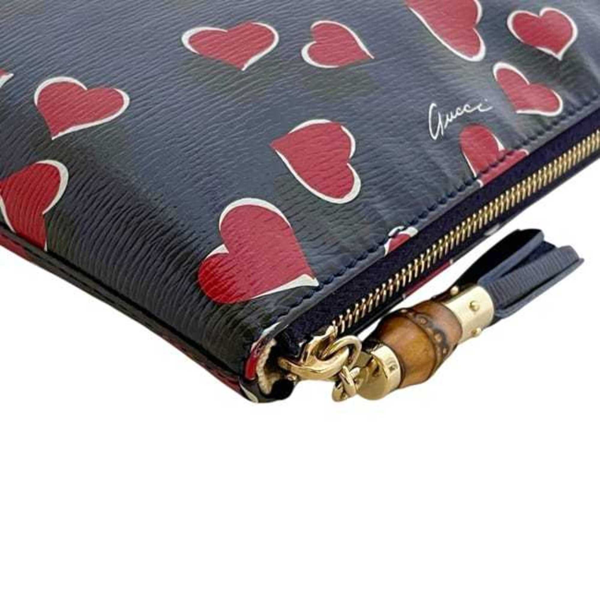 Bamboo Leather Pouch (Pre-Owned) - Gucci - Modalova