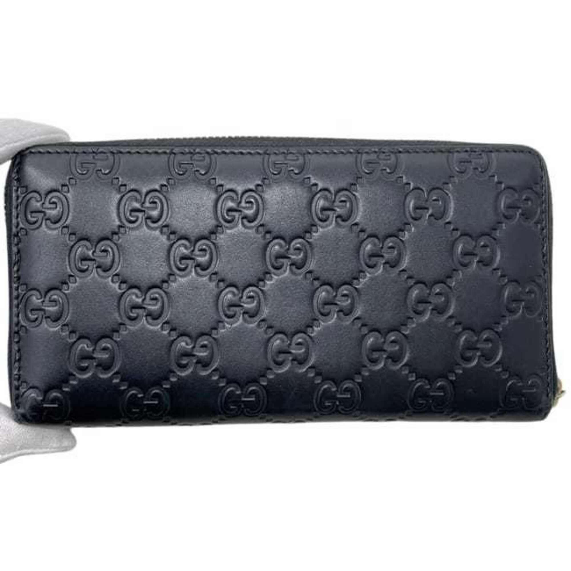 Leather Long Wallet (Bi-Fold) (Pre-Owned) - Gucci - Modalova