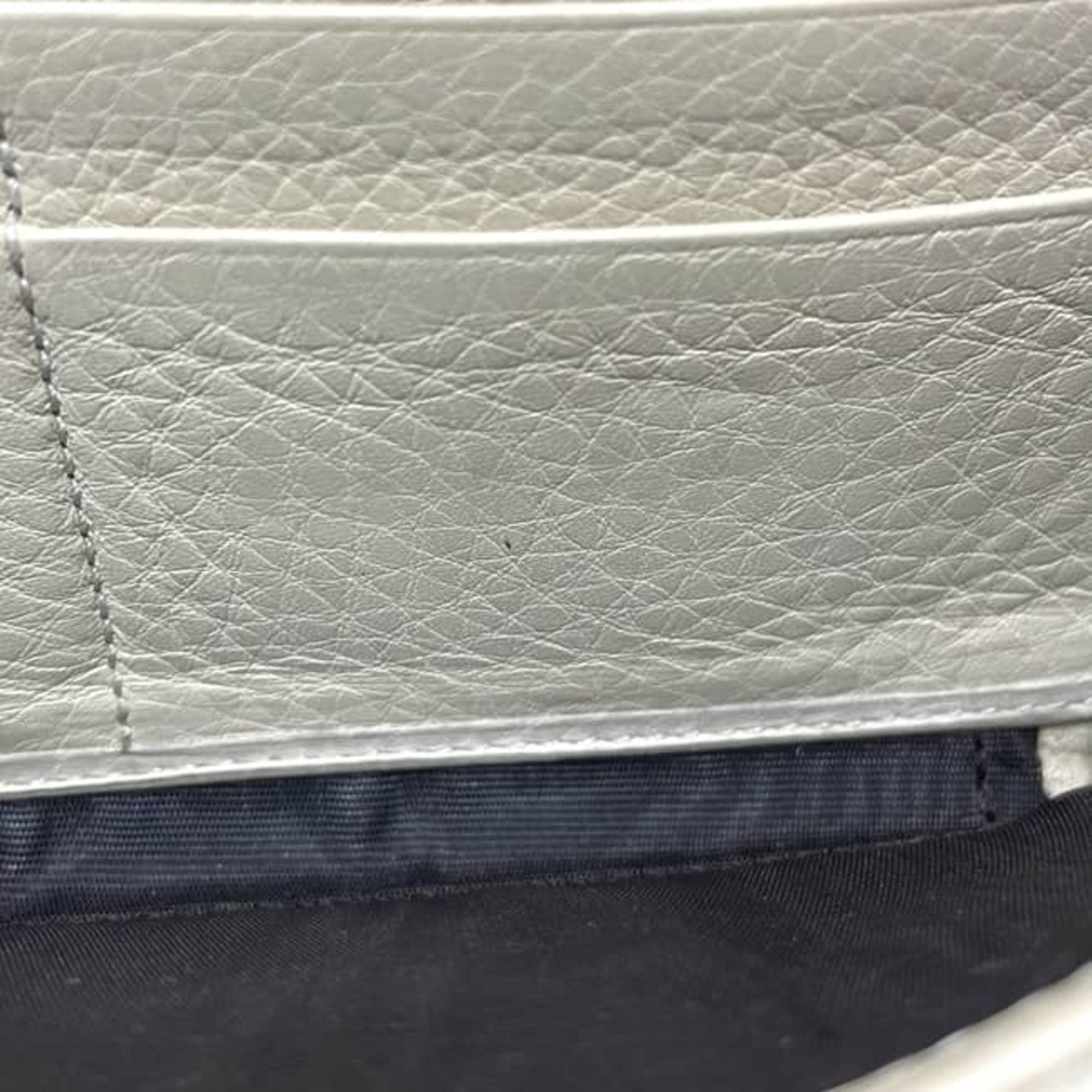 Leather Long Wallet (Bi-Fold) (Pre-Owned) - Gucci - Modalova