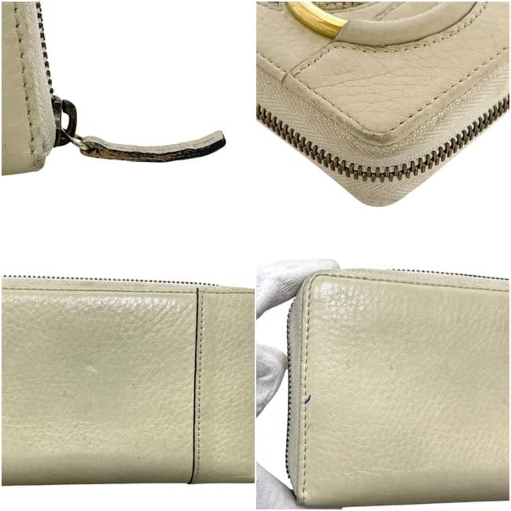 Leather Long Wallet (Bi-Fold) (Pre-Owned) - Gucci - Modalova
