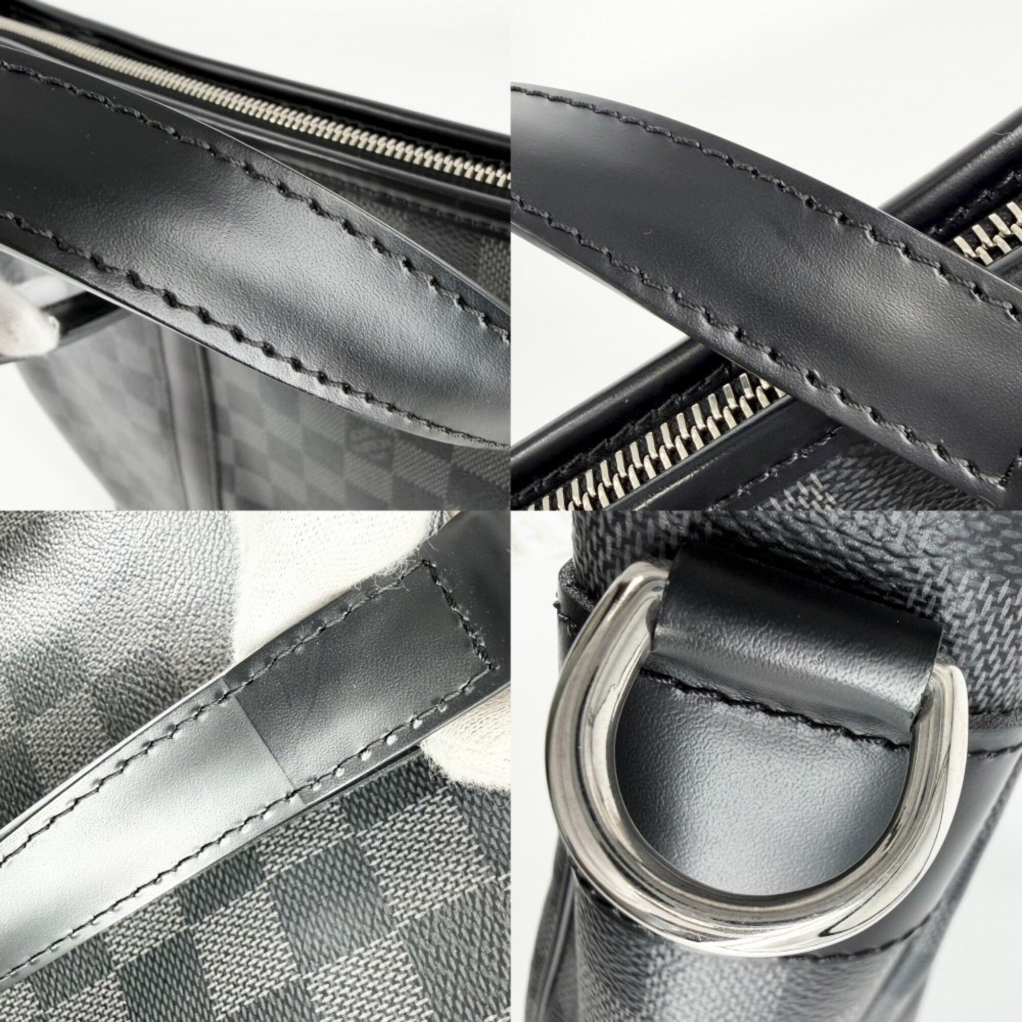 Damier Graphite Briefcase Handbag Shoulder Bag (Pre-Owned) - Louis Vuitton - Modalova