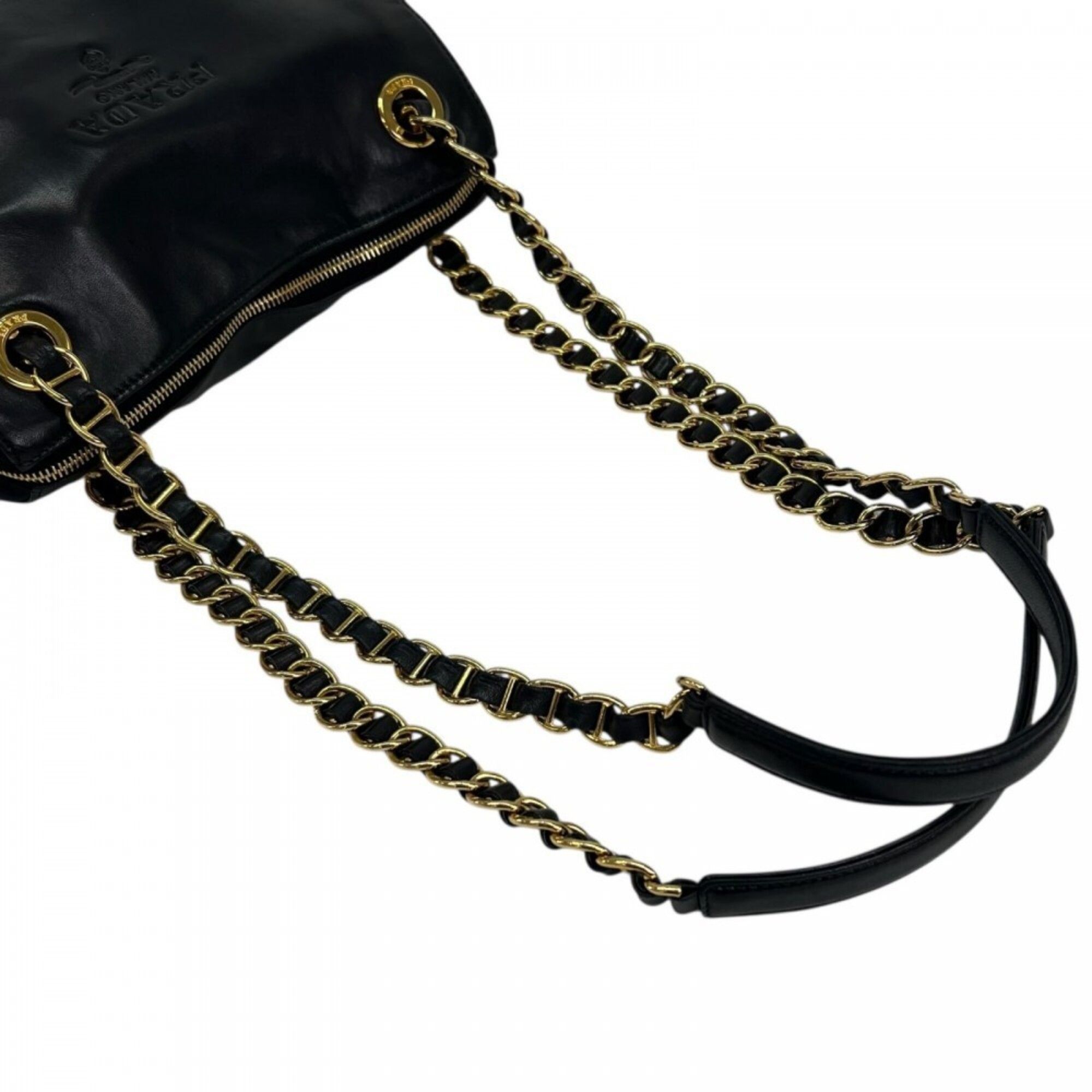 Leather Shoulder Bag (Pre-Owned) - Prada - Modalova