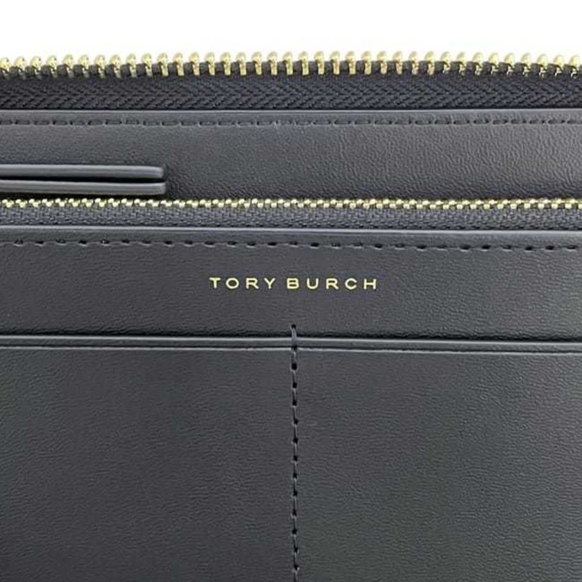 Leather Long Wallet (Bi-Fold) (Pre-Owned) - Tory Burch - Modalova