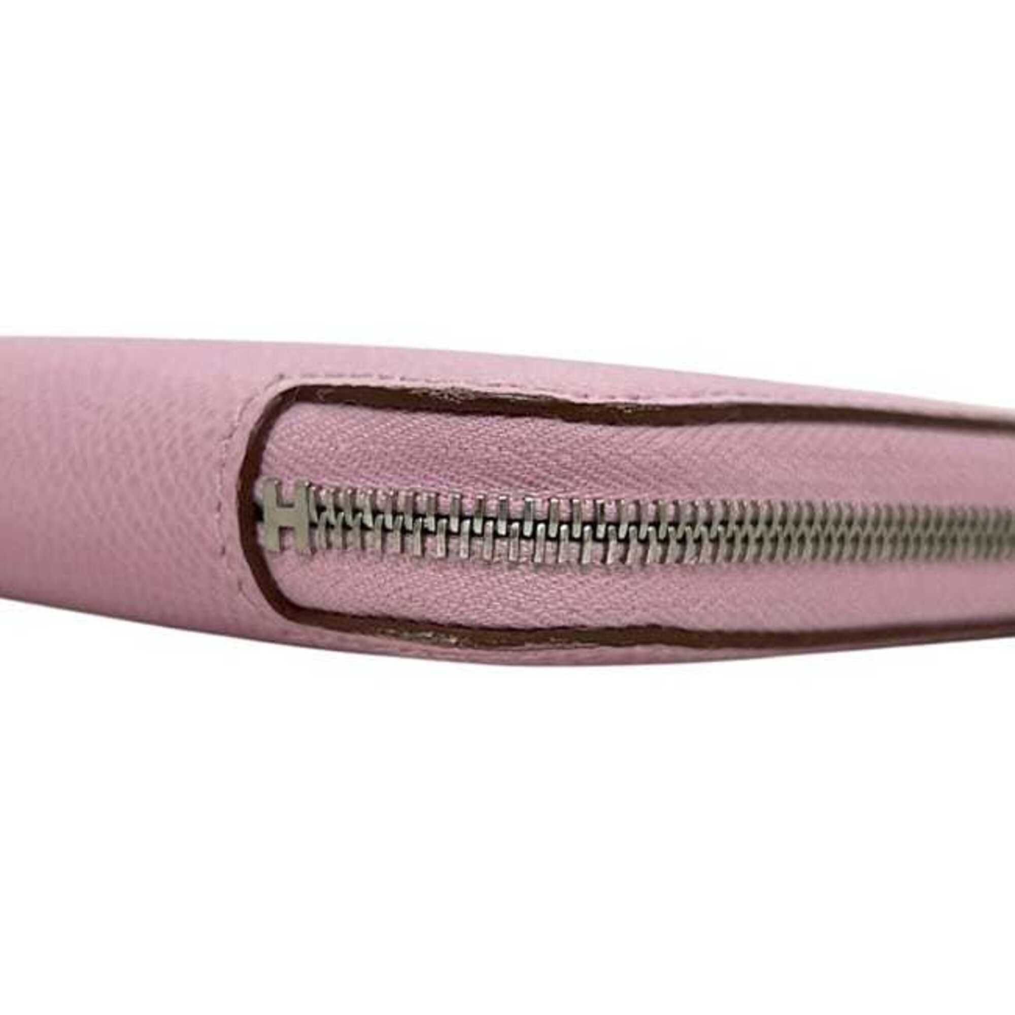 Epsom Leather Silk Long Wallet (Bi-Fold) (Pre-Owned) - Hermes - Modalova