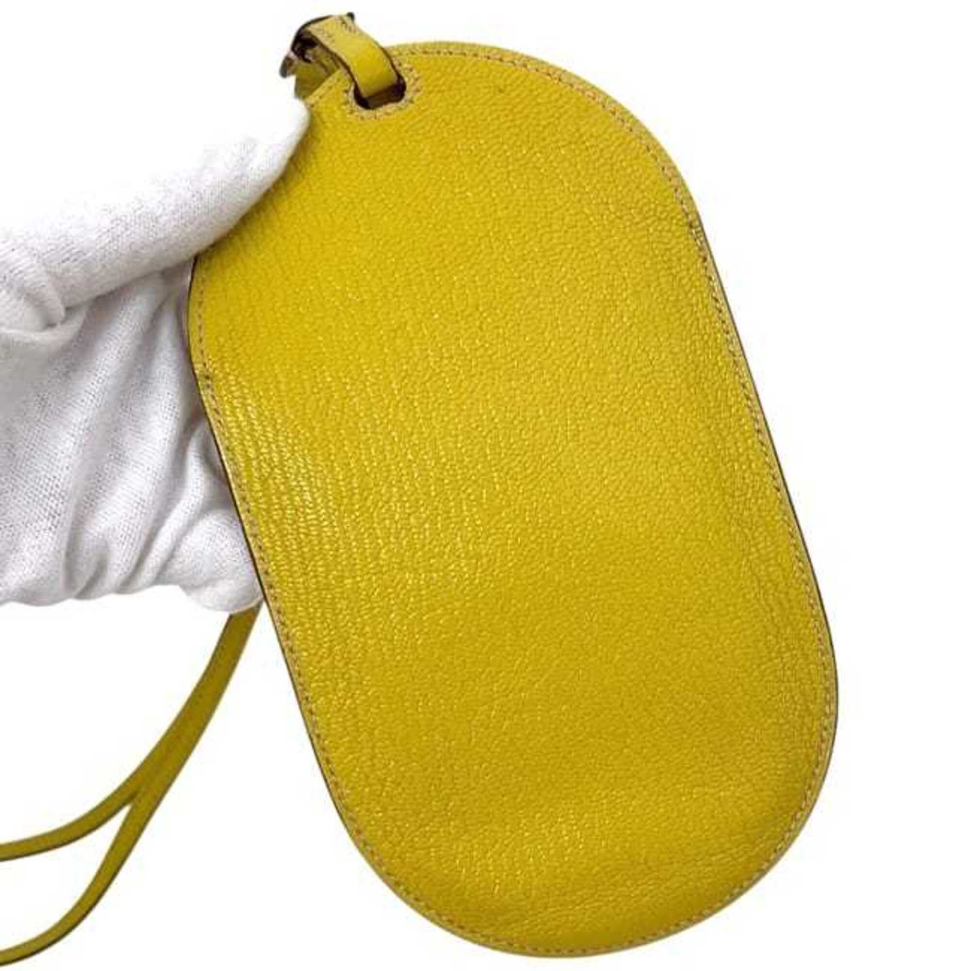 Chevre Leather Pochette Shoulder Bag (Pre-Owned) - Hermes - Modalova