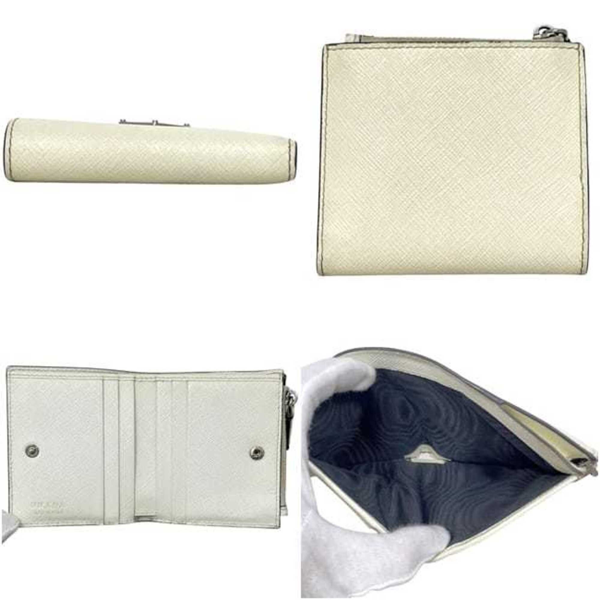 Leather Wallet (Bi-Fold) (Pre-Owned) - Prada - Modalova