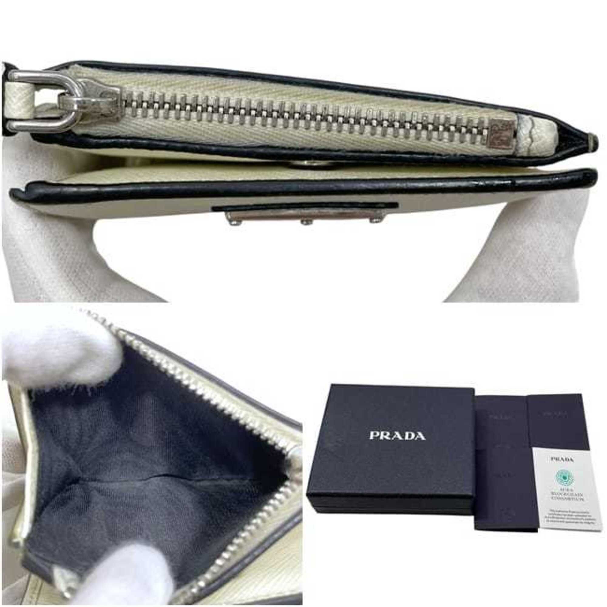 Leather Wallet (Bi-Fold) (Pre-Owned) - Prada - Modalova